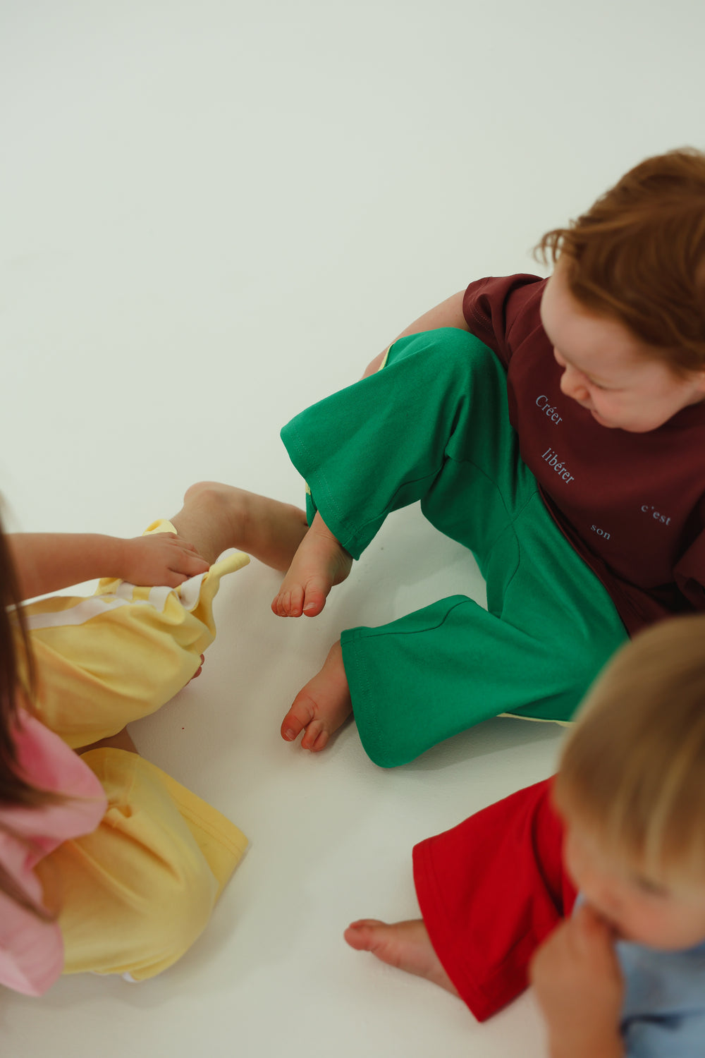 Kids everyday pants - melon