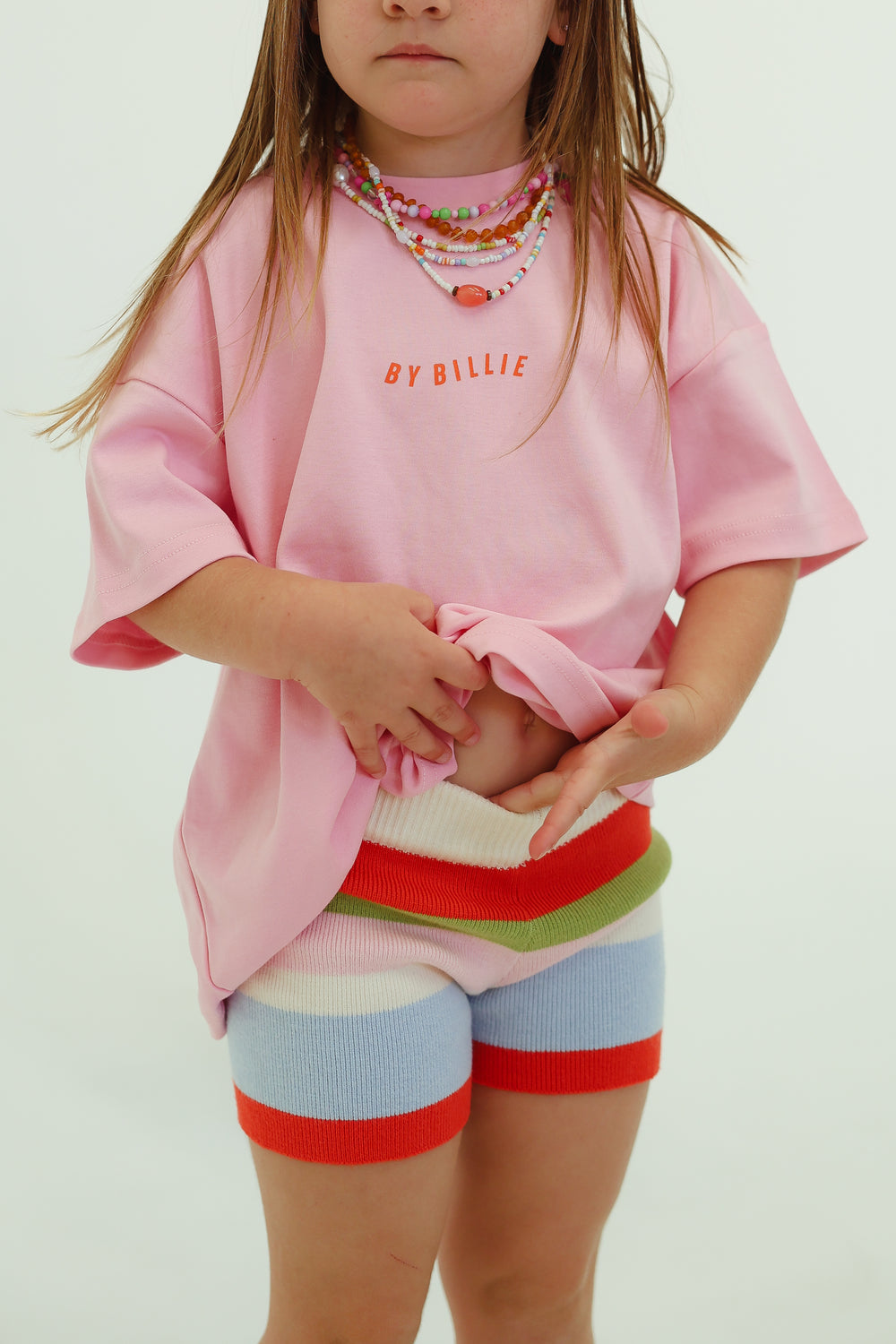 BB knit shorts - stripe