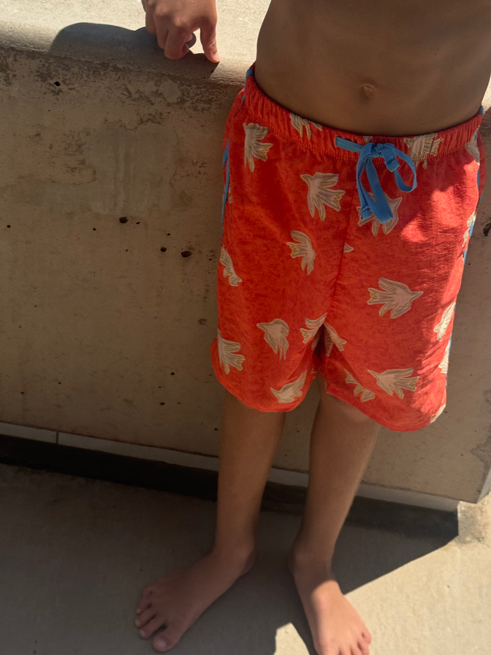 Boardies - red/stripe