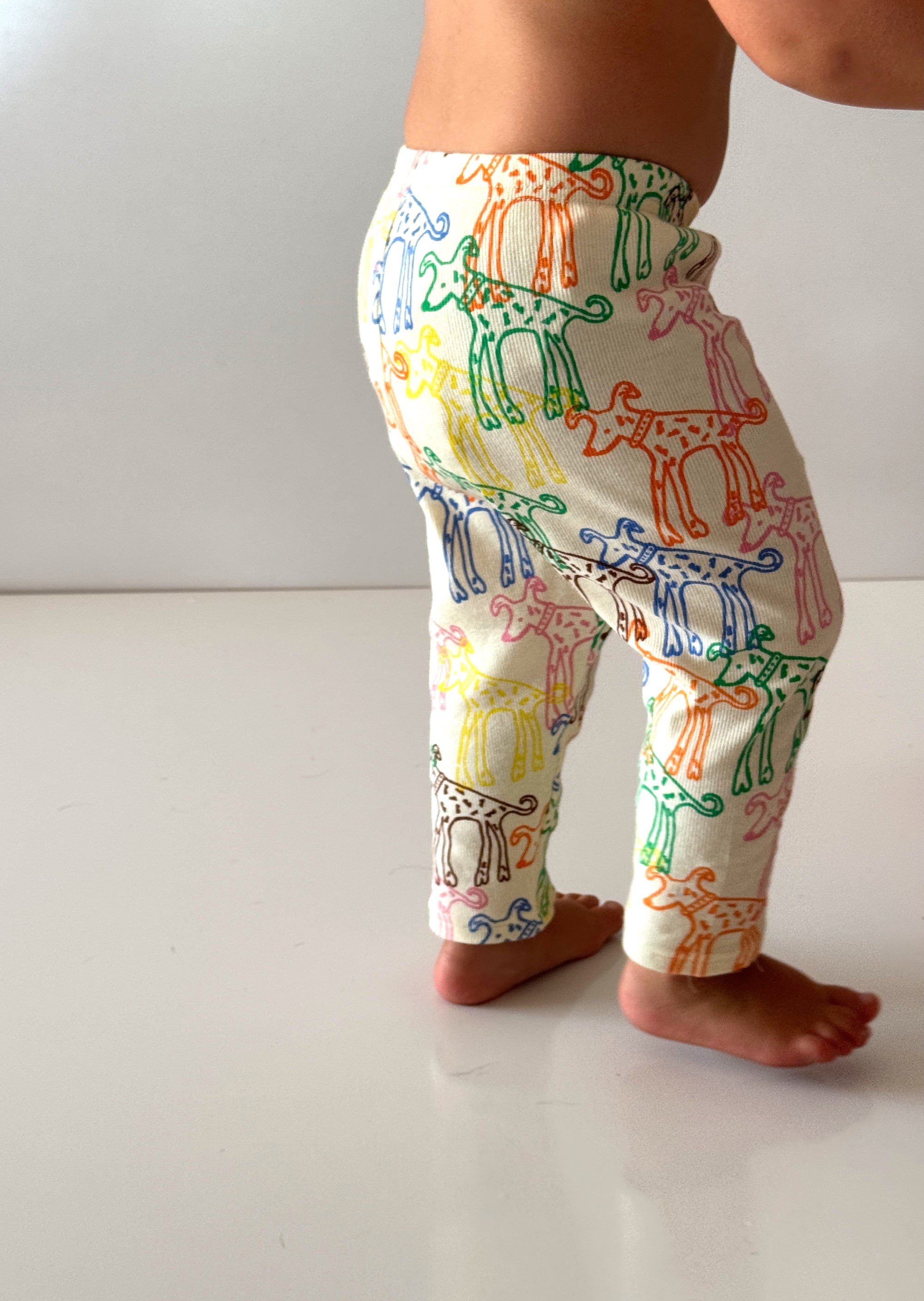 Ribbed cotton leggings - Dougie