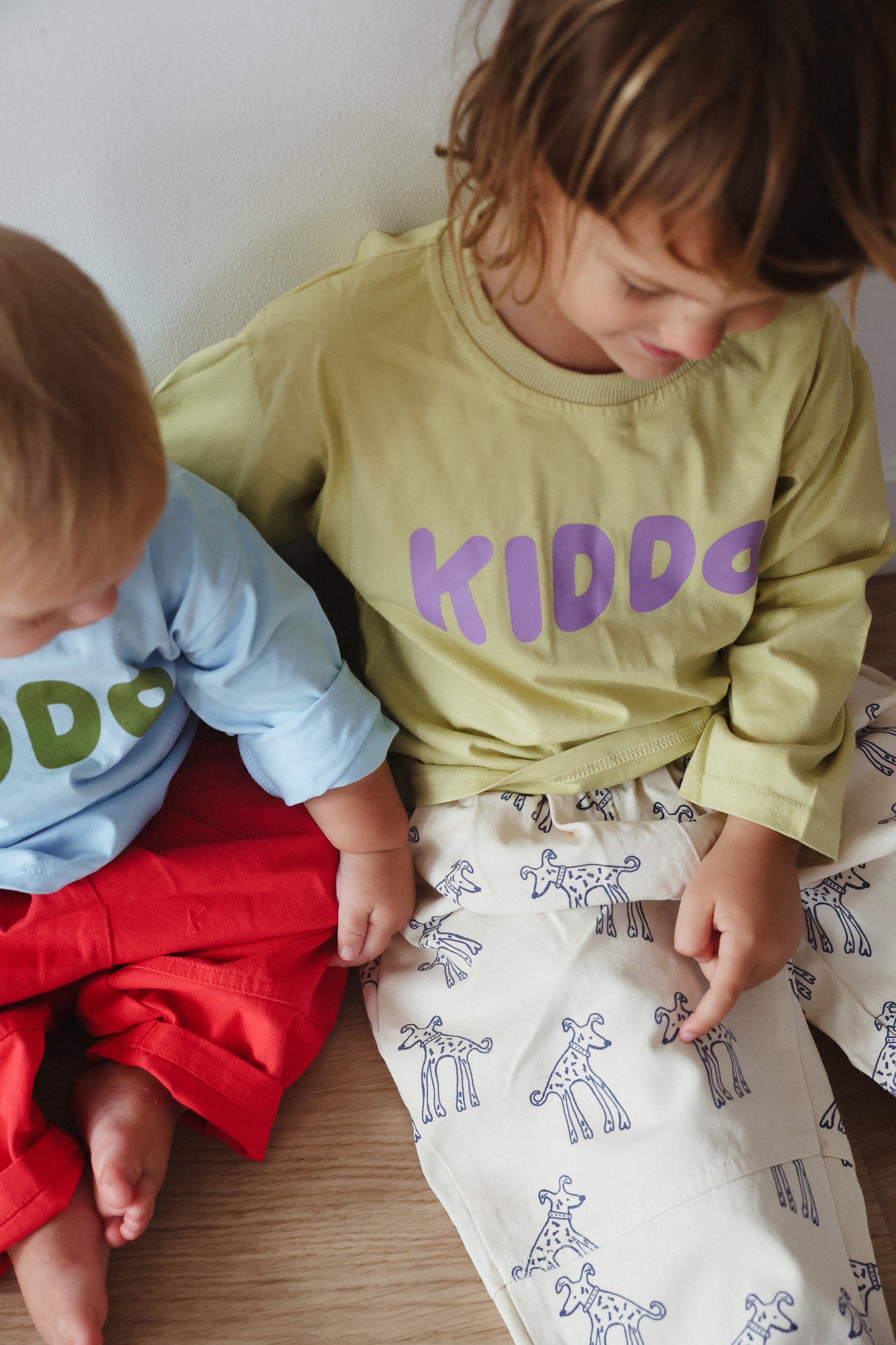 KIDDO long sleeve tee - apple