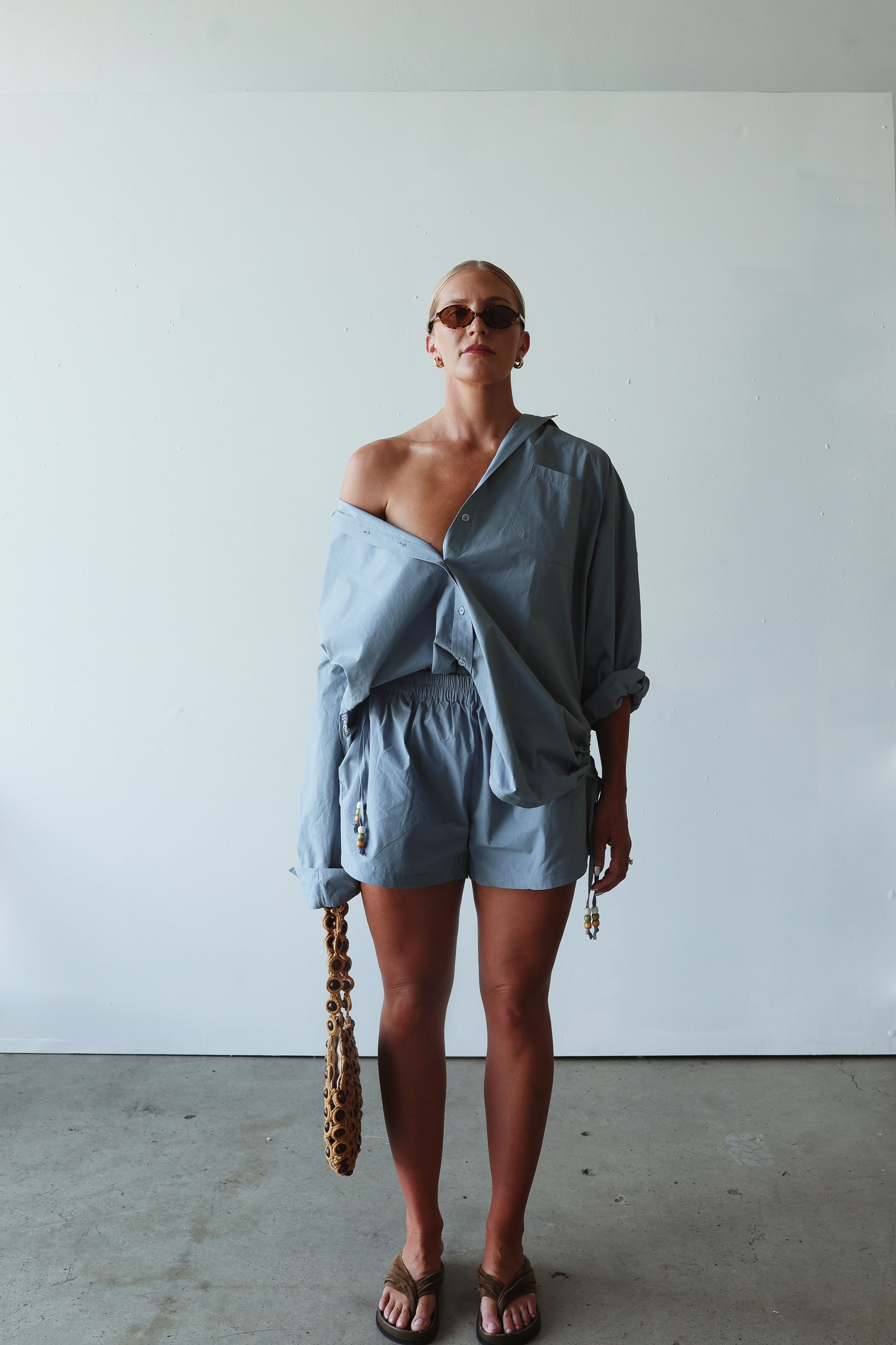 Celine shirt - cornflower