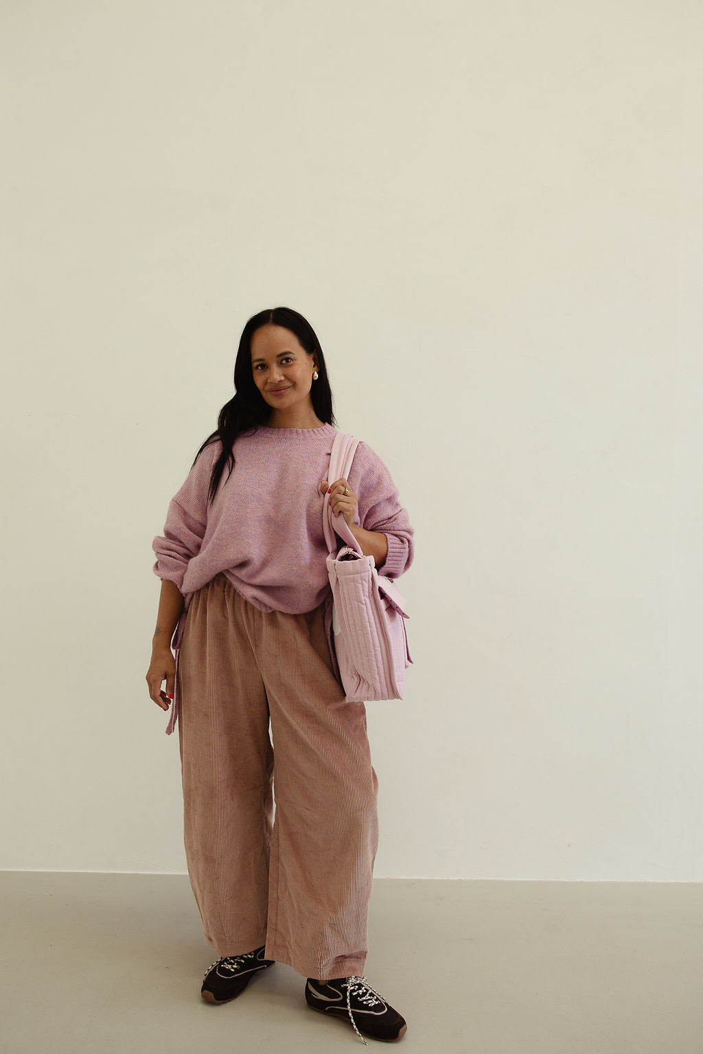 Ren cord pant - musk pink