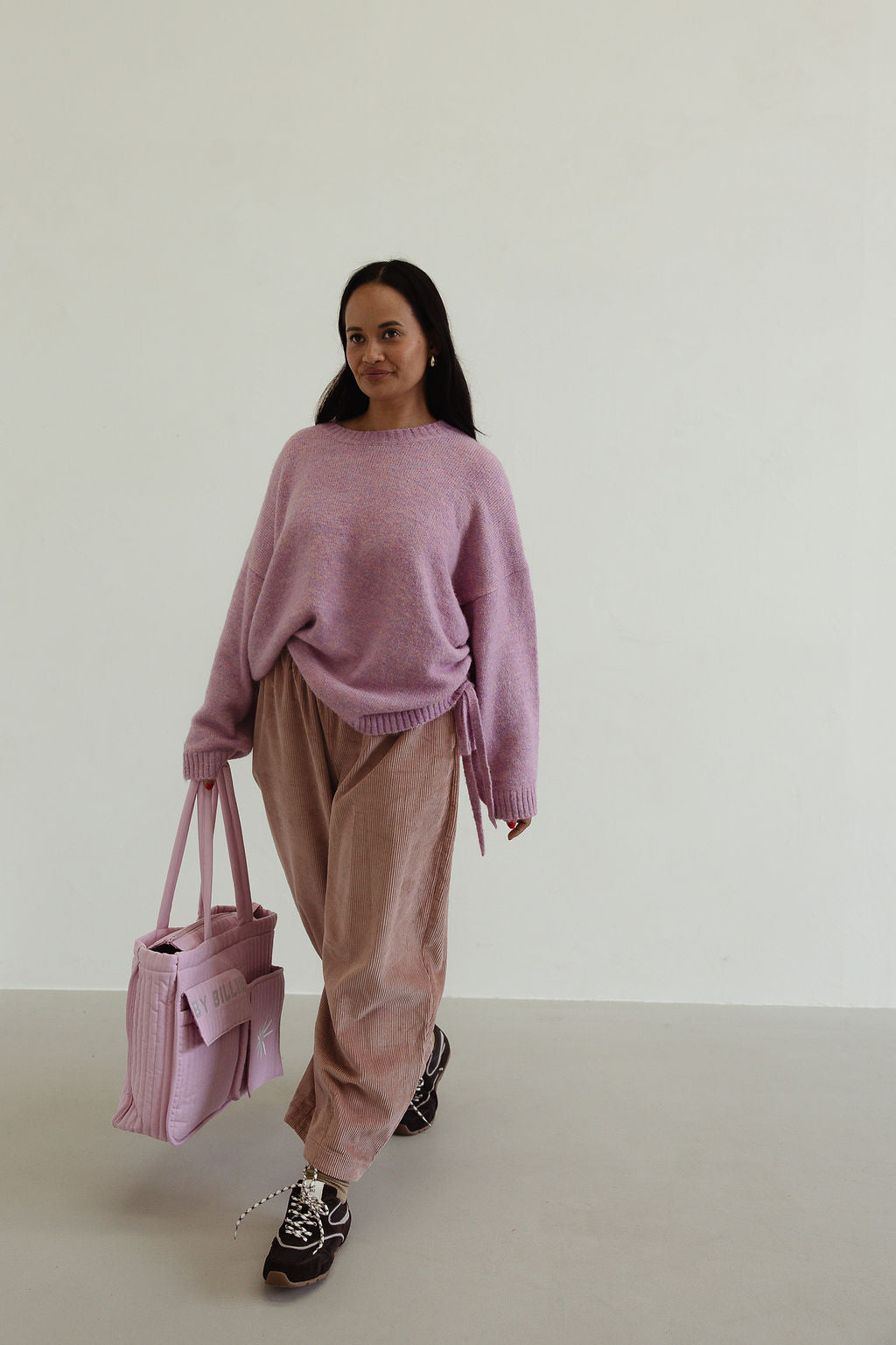 Ren cord pant - musk pink