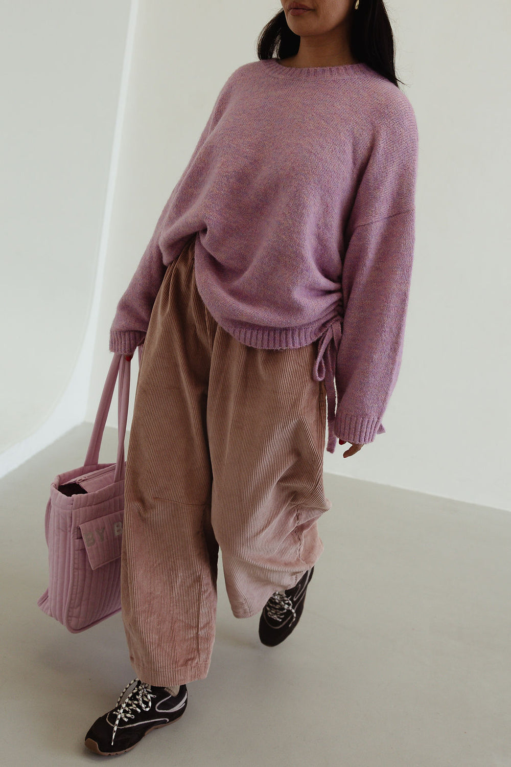 Ren cord pant - musk pink