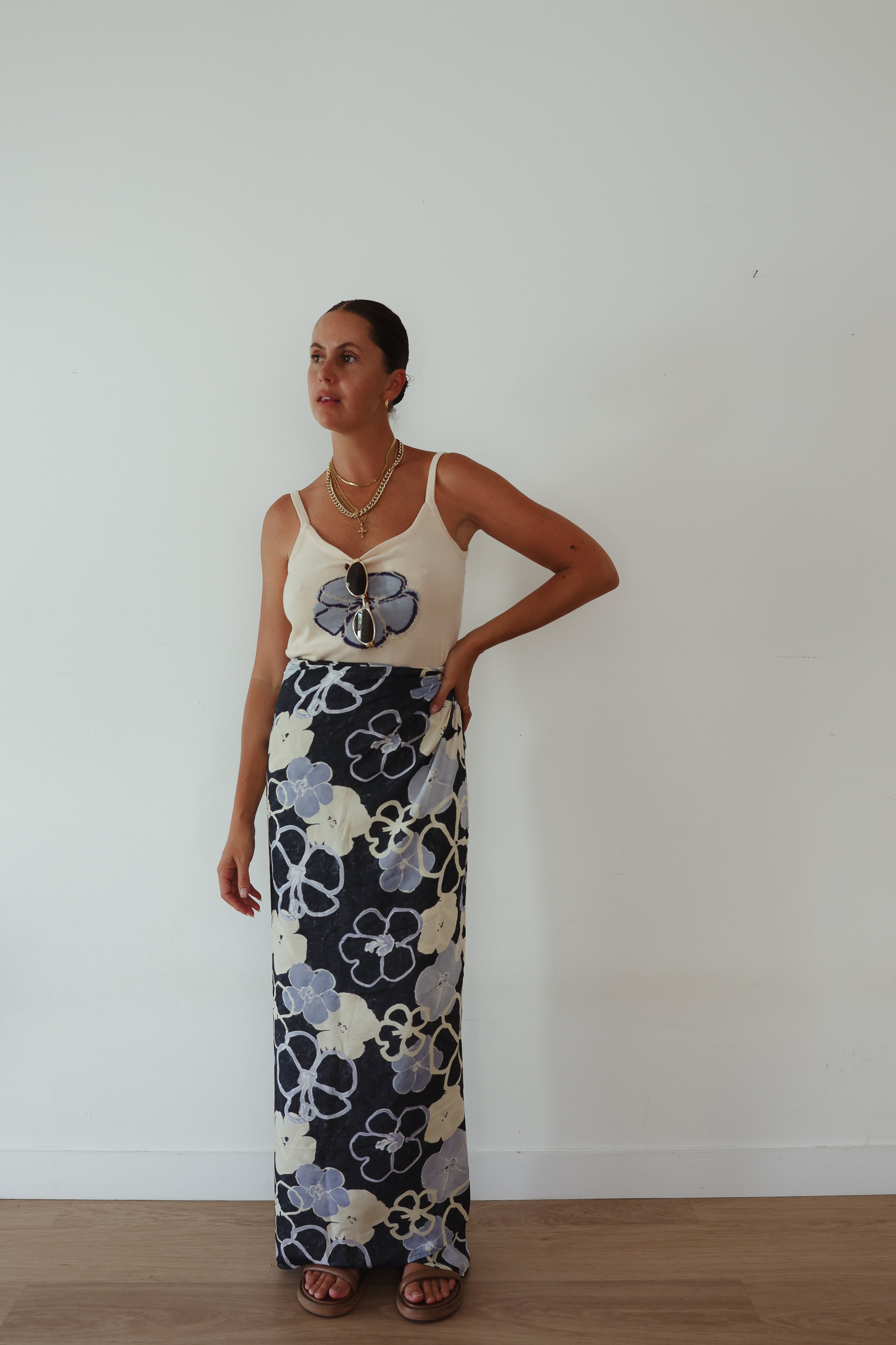 Serene bloom sarong