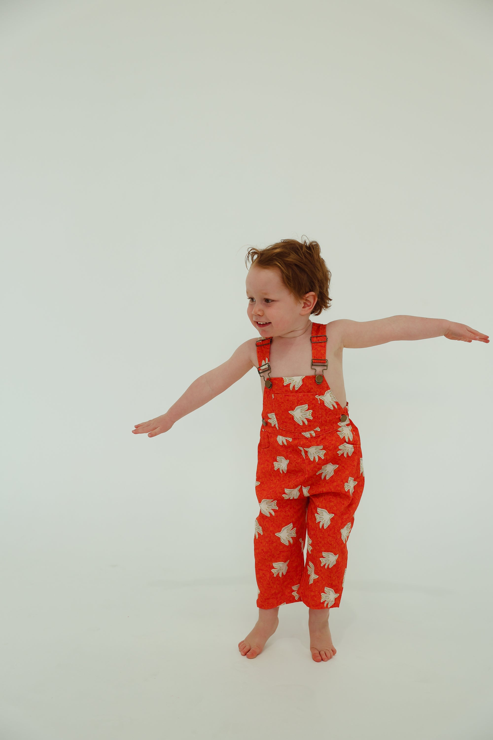 Le petit oiseau overalls