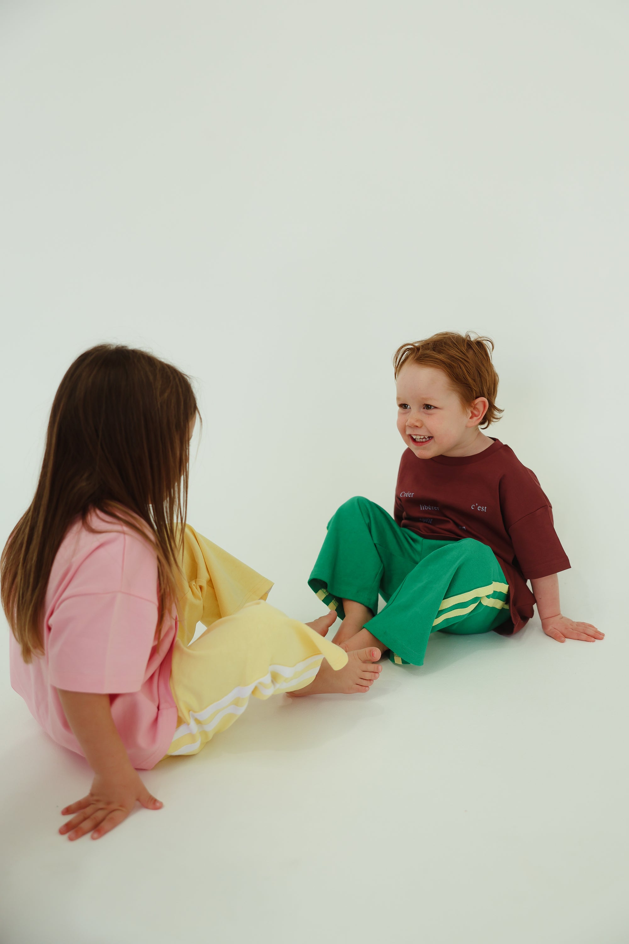 Kids everyday pants - melon