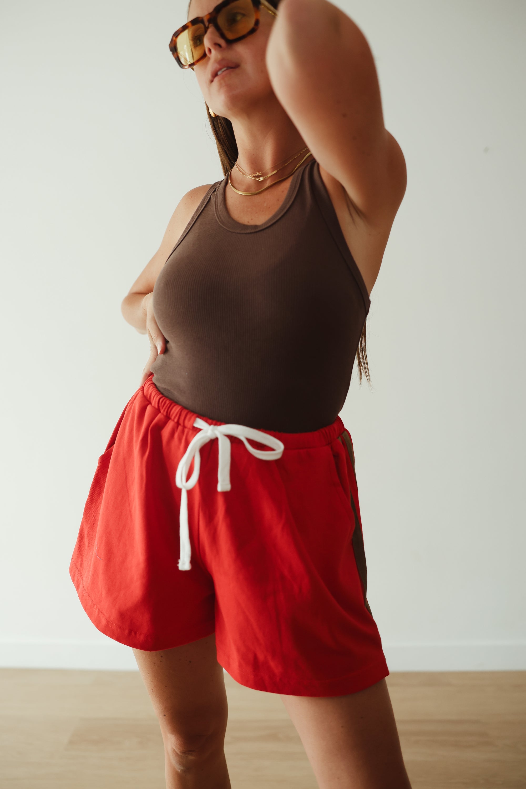 Rib tank - walnut brown