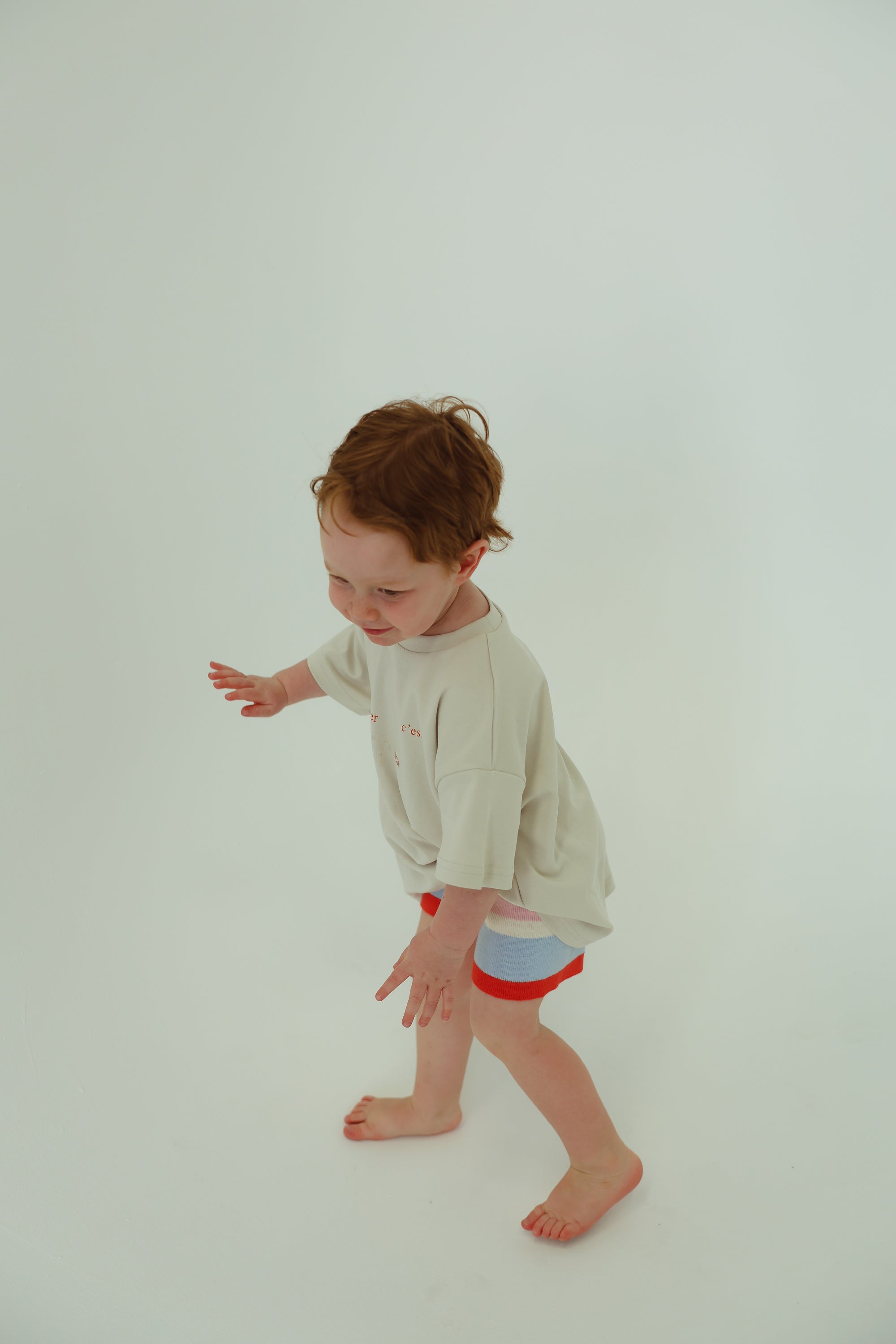 BB knit shorts - stripe