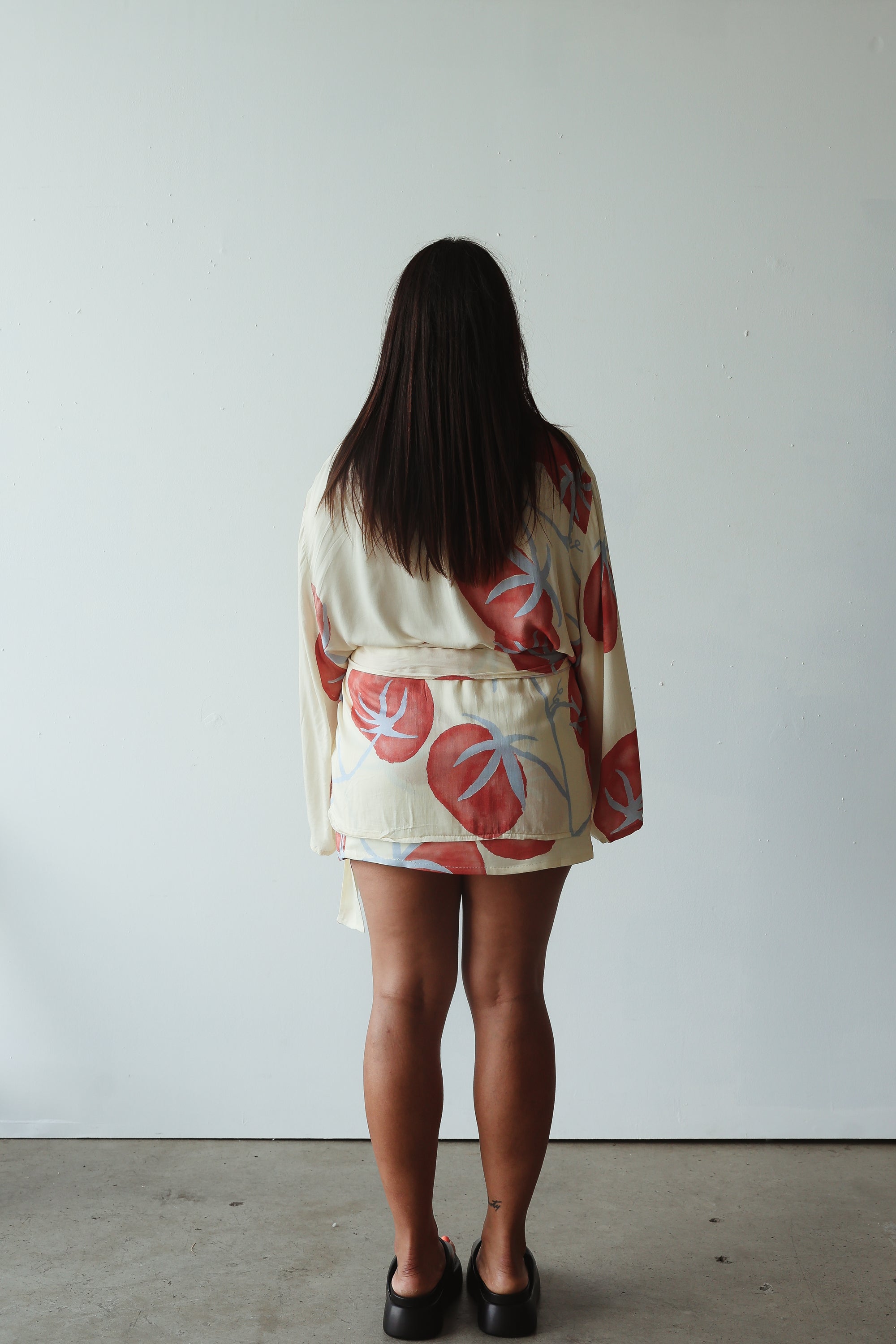 Luella kimono - tomato print
