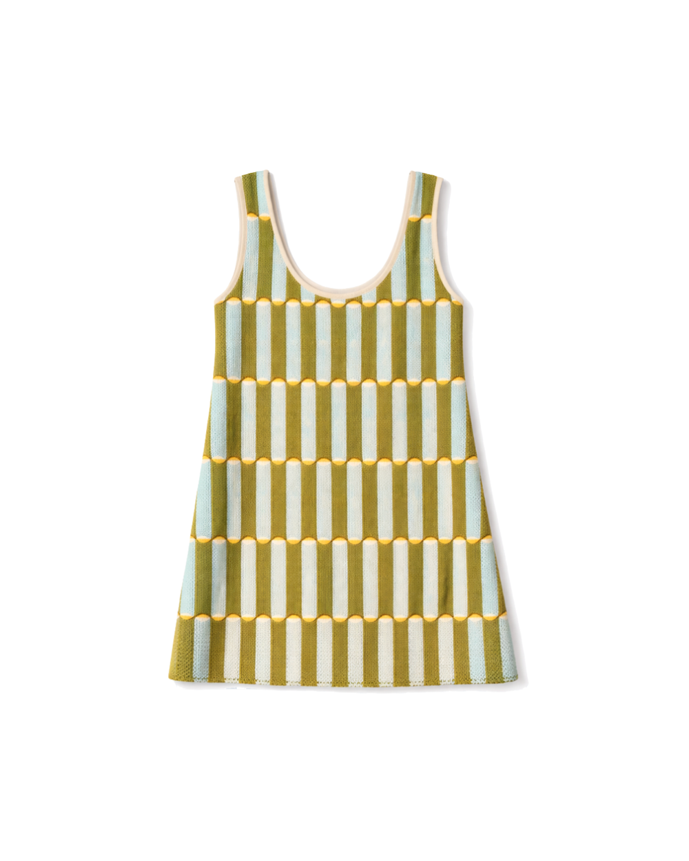 Goldie mini dress - teal/olive