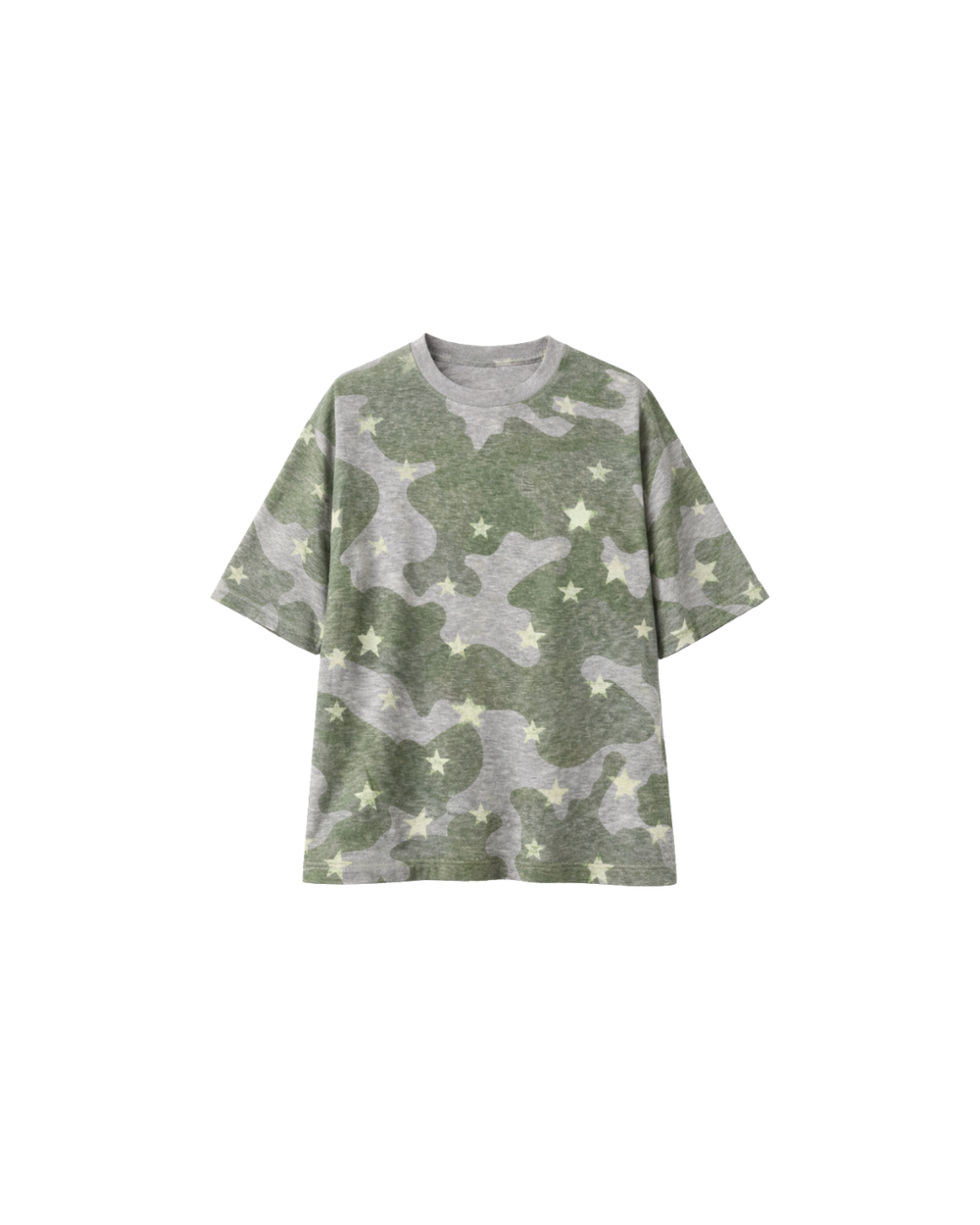 Oversized tee - camo star