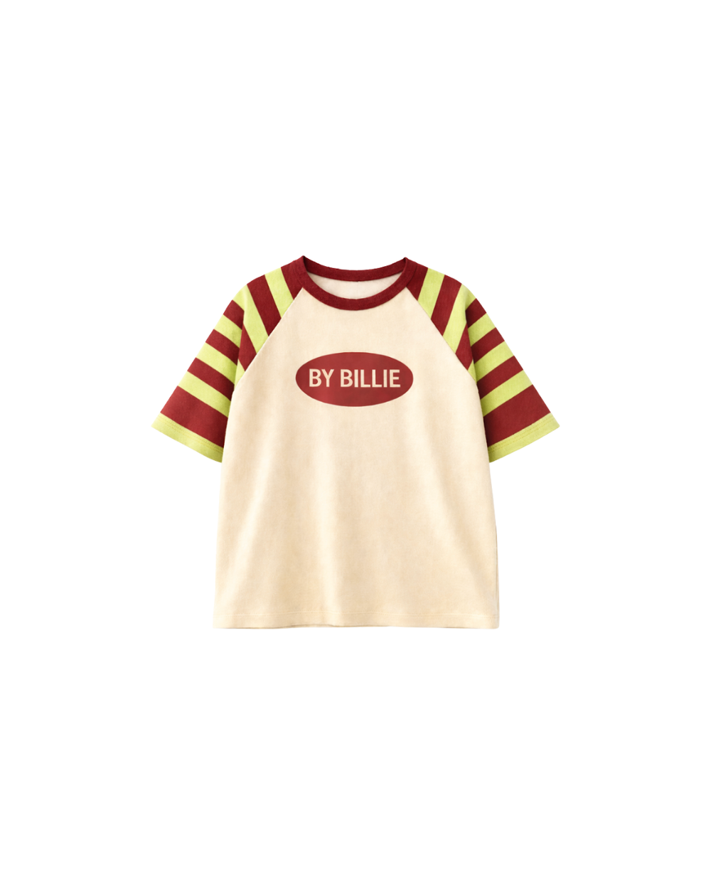 Retro BB tee - natural/stripe