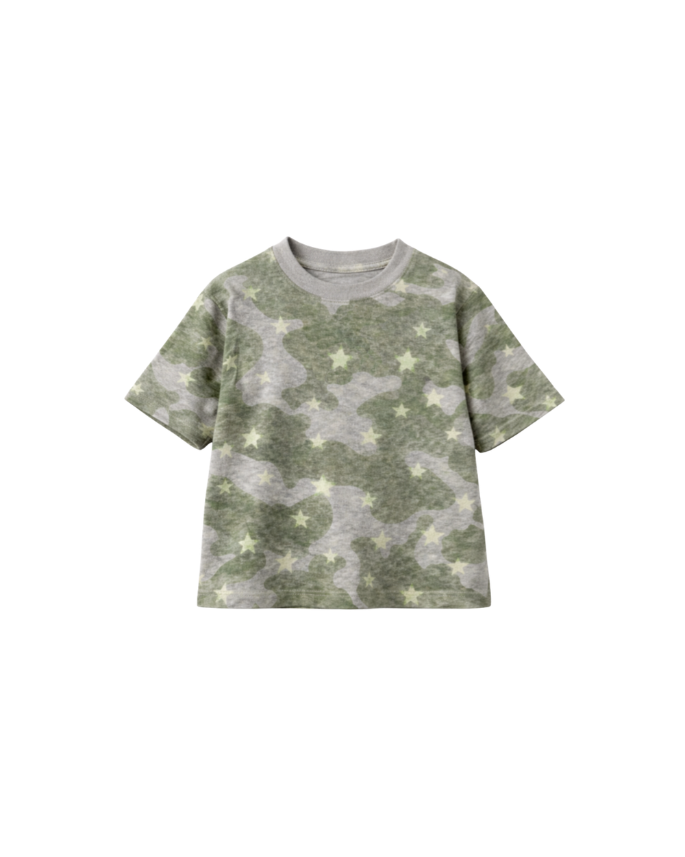 Kids tee - camo star