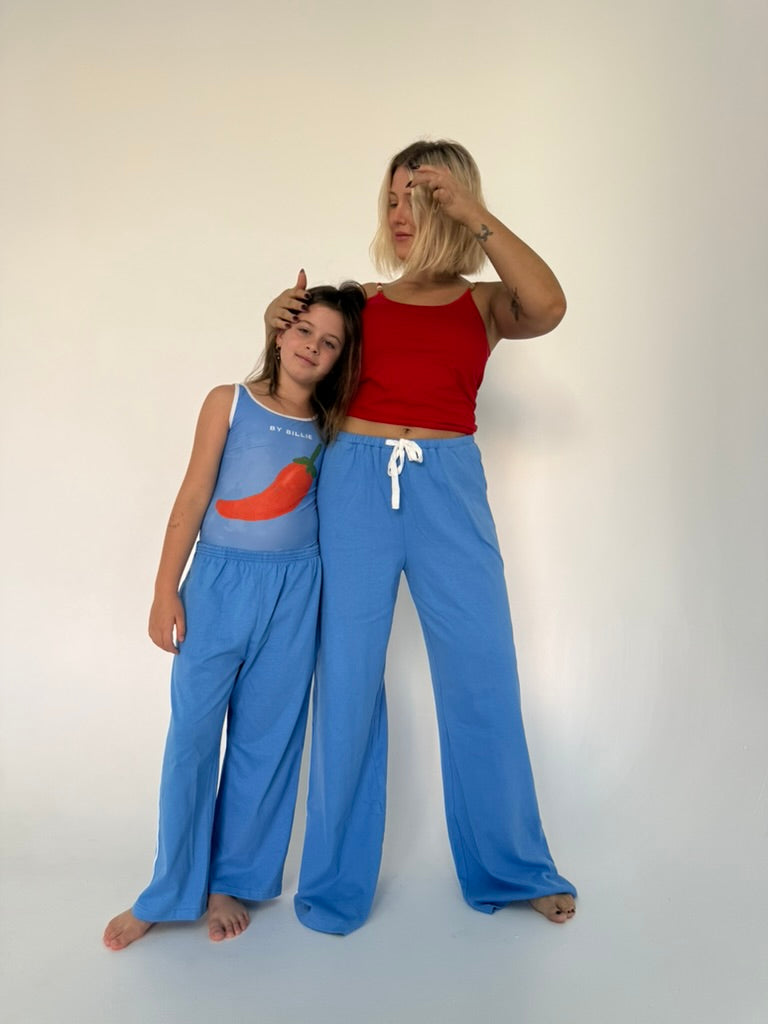Everyday pants - cobalt