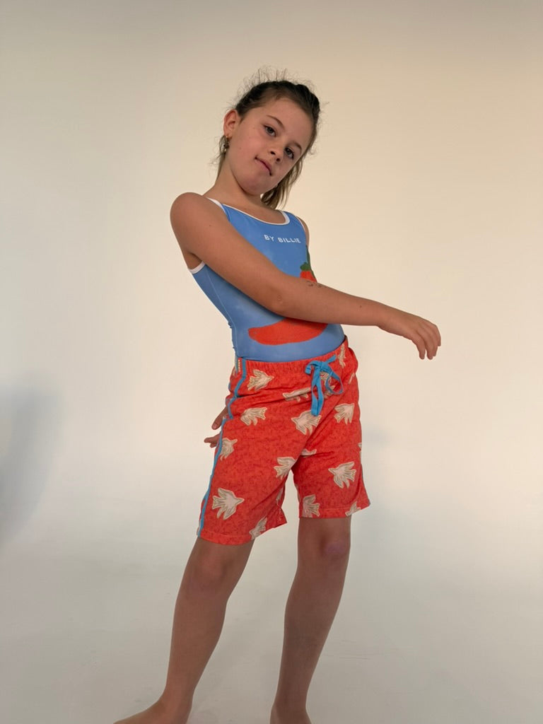 Boardies - red/stripe