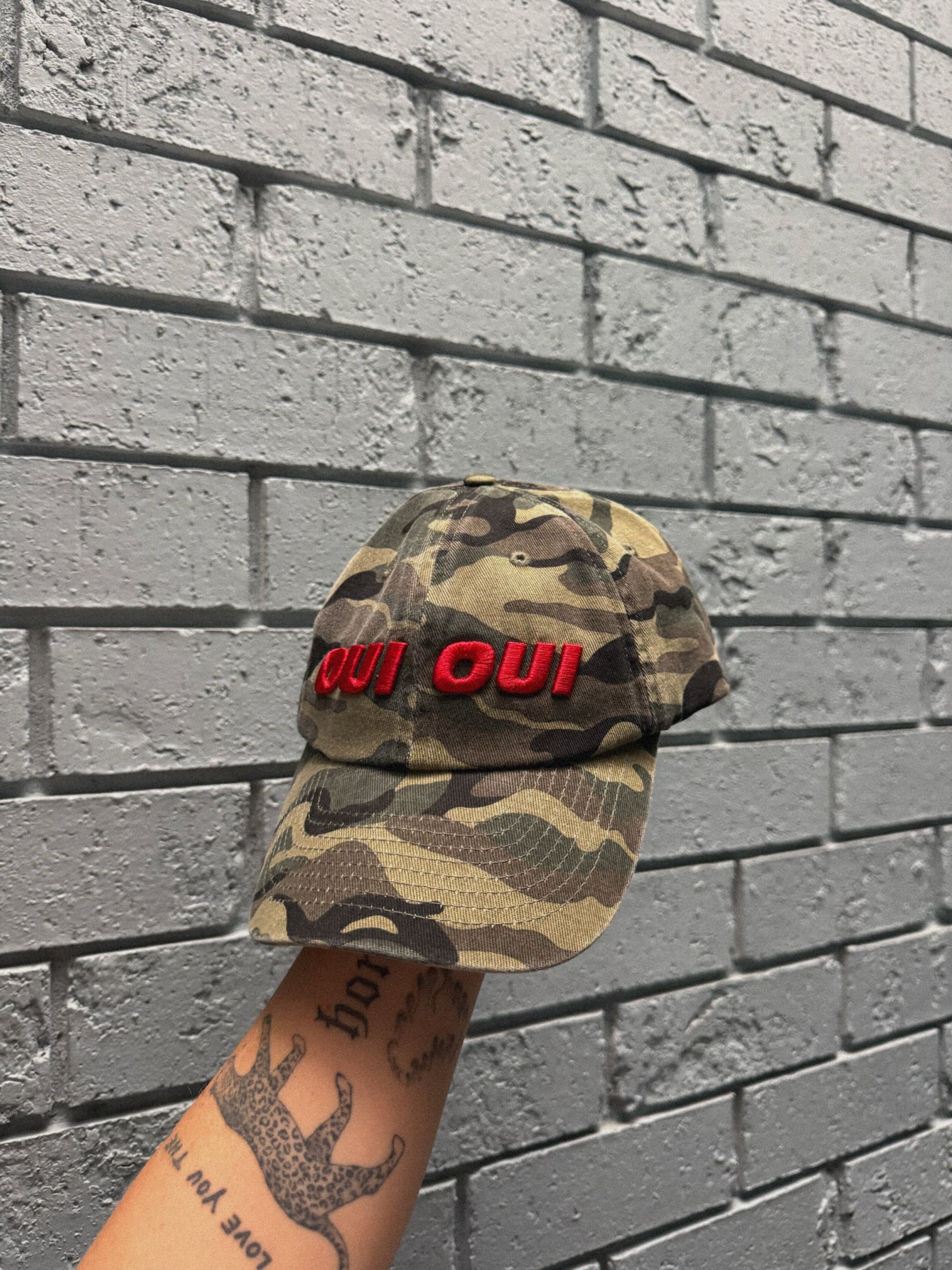 OUI OUI cap - camo
