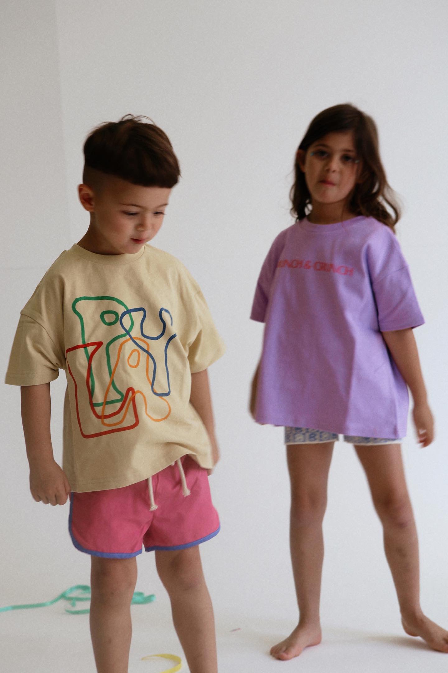 Play kids tee - mustard