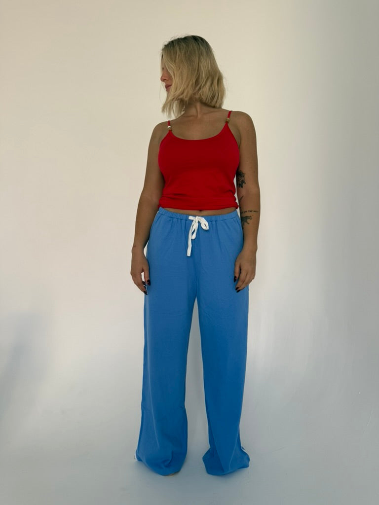 Everyday pants - cobalt
