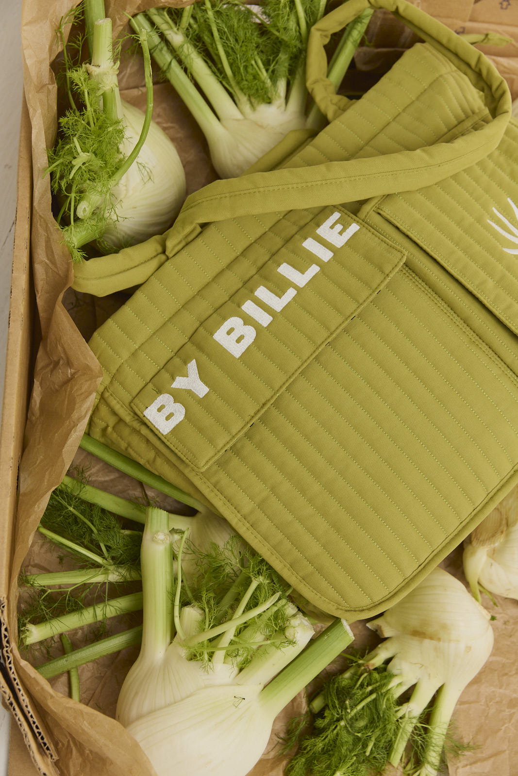 The By Billie baby bag - pear