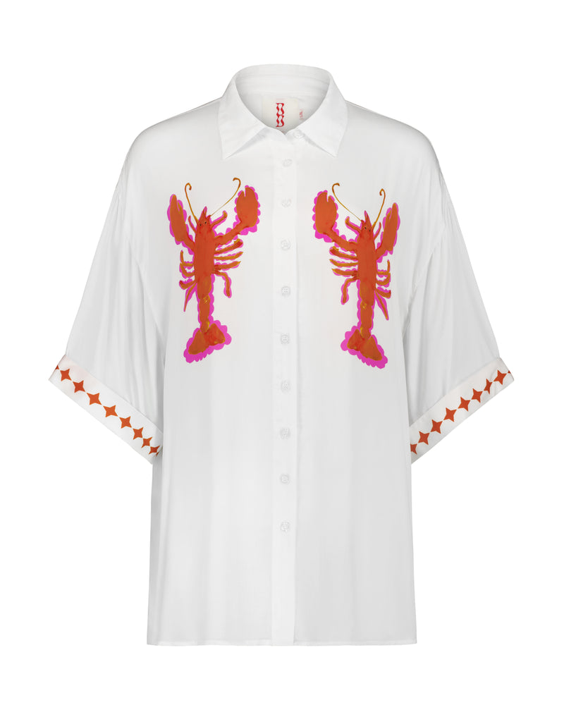 Rock lobster oversized shirt