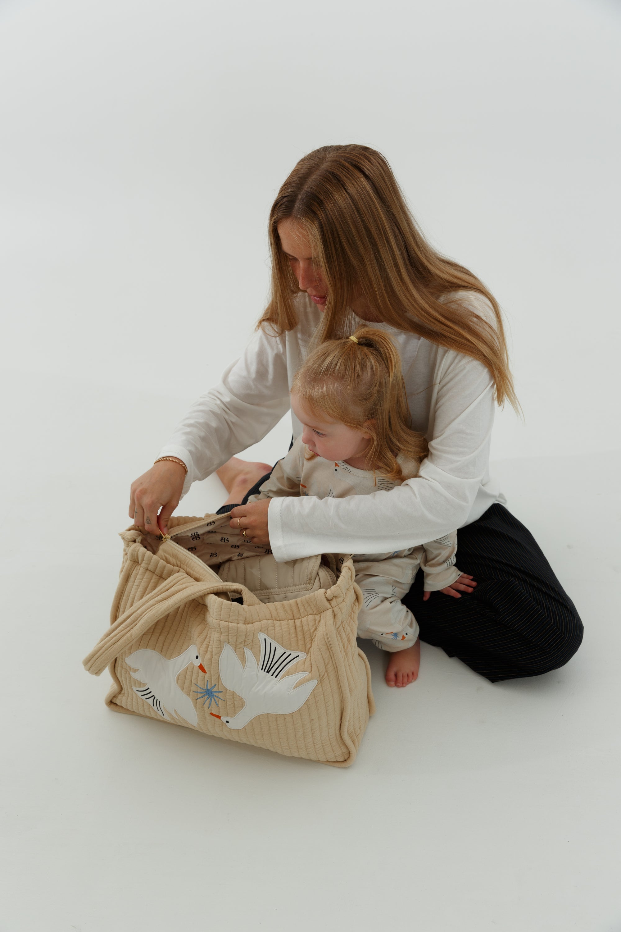 The By Billie baby bag - cream