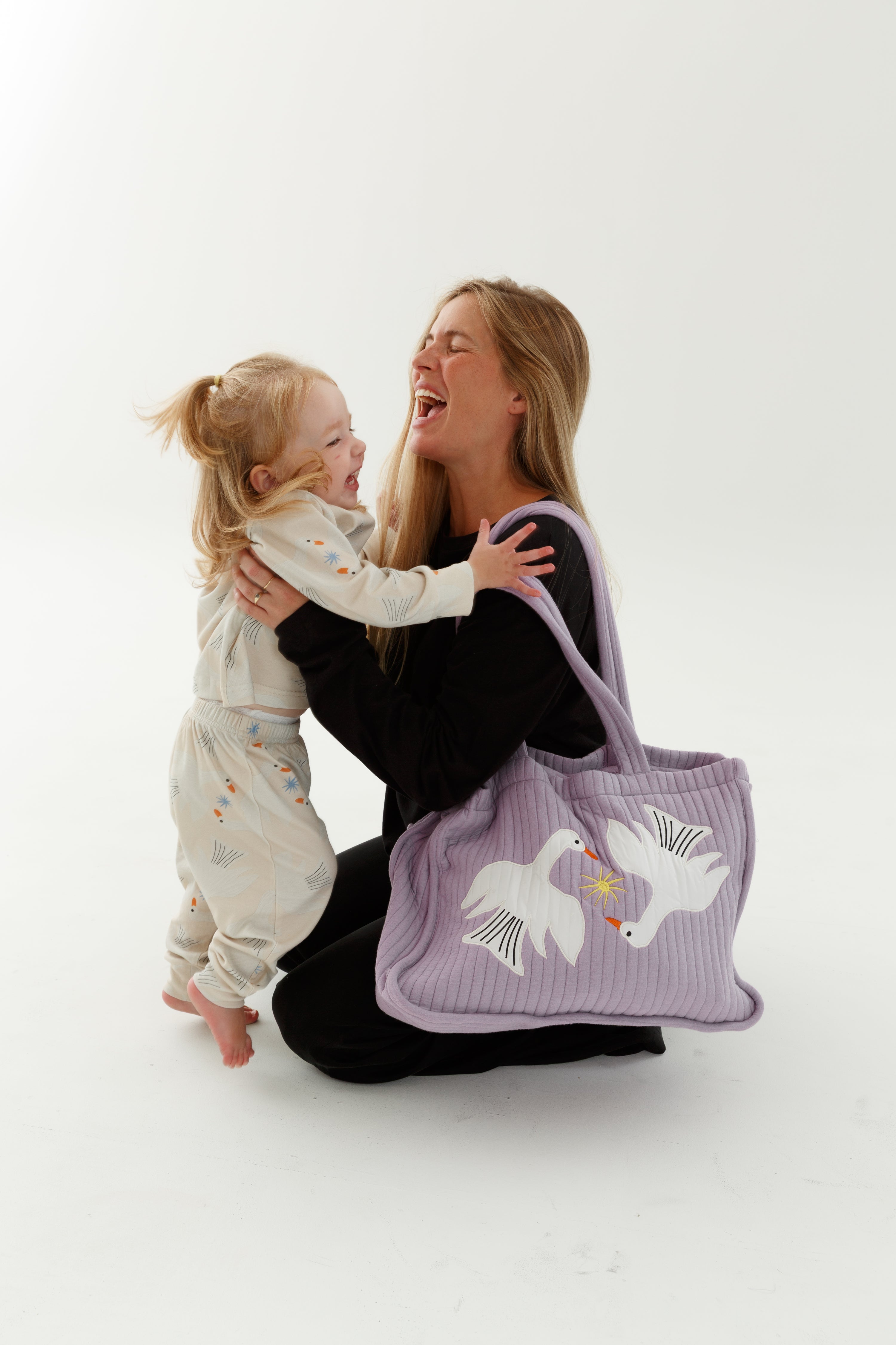 The By Billie baby bag - lilac