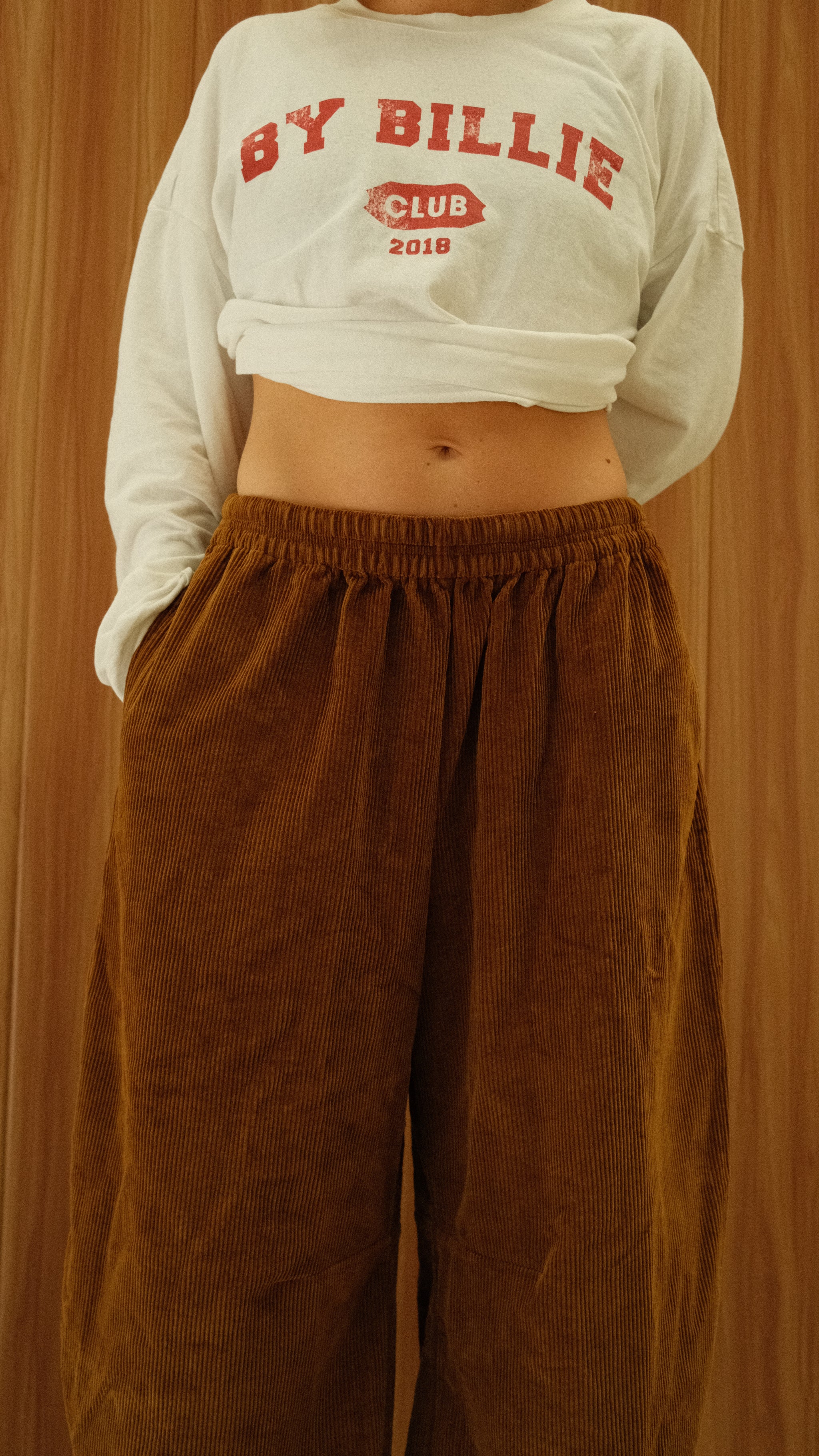 Ren cord pant - brown
