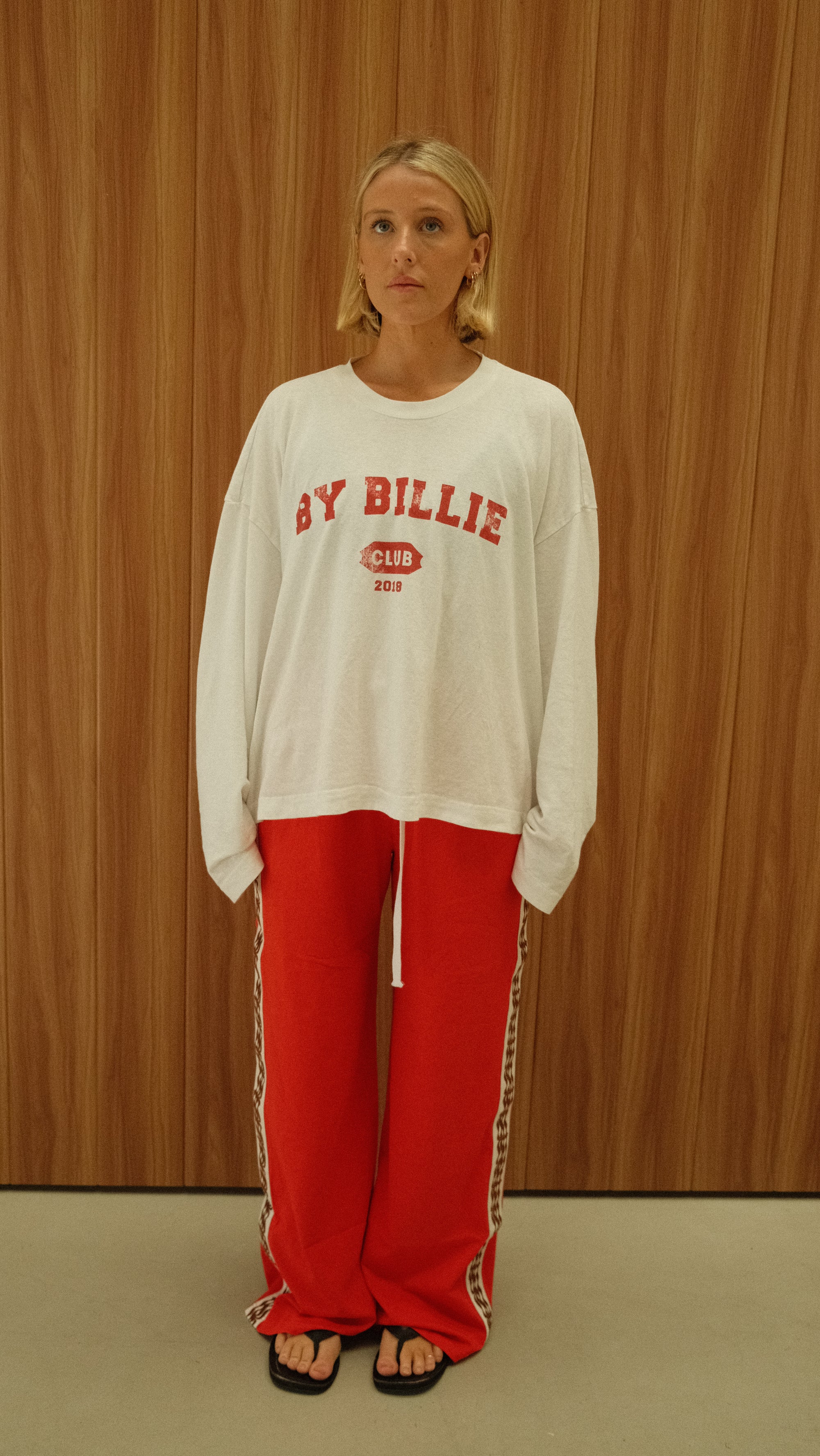Everyday BB pants - red