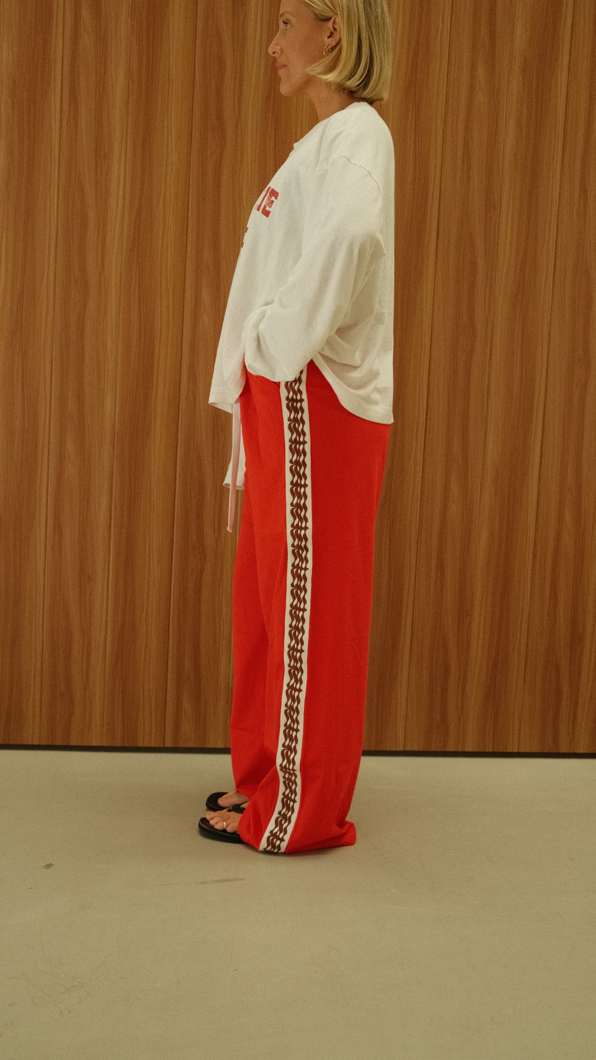 Everyday BB pants - red