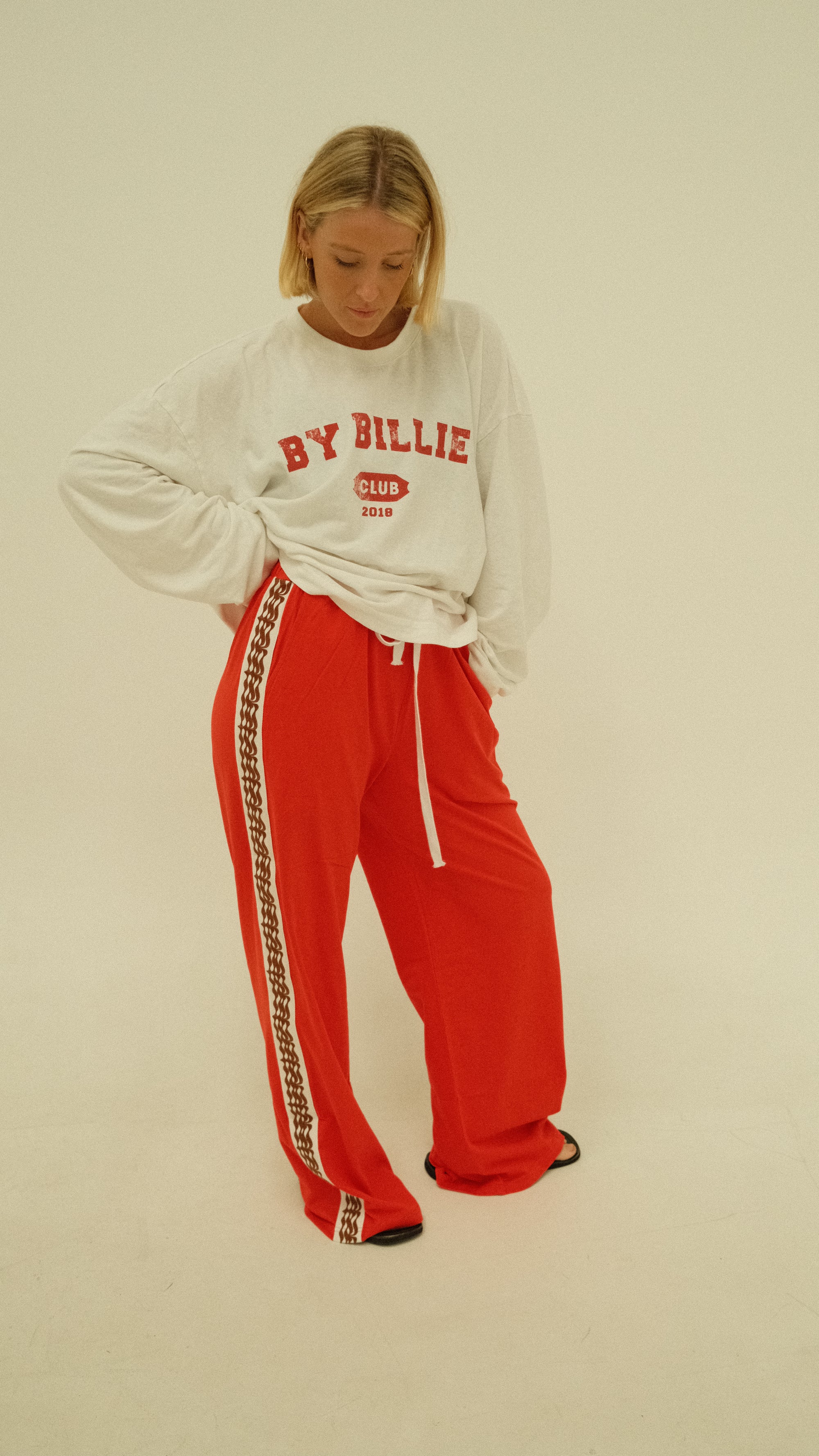 Everyday BB pants - red