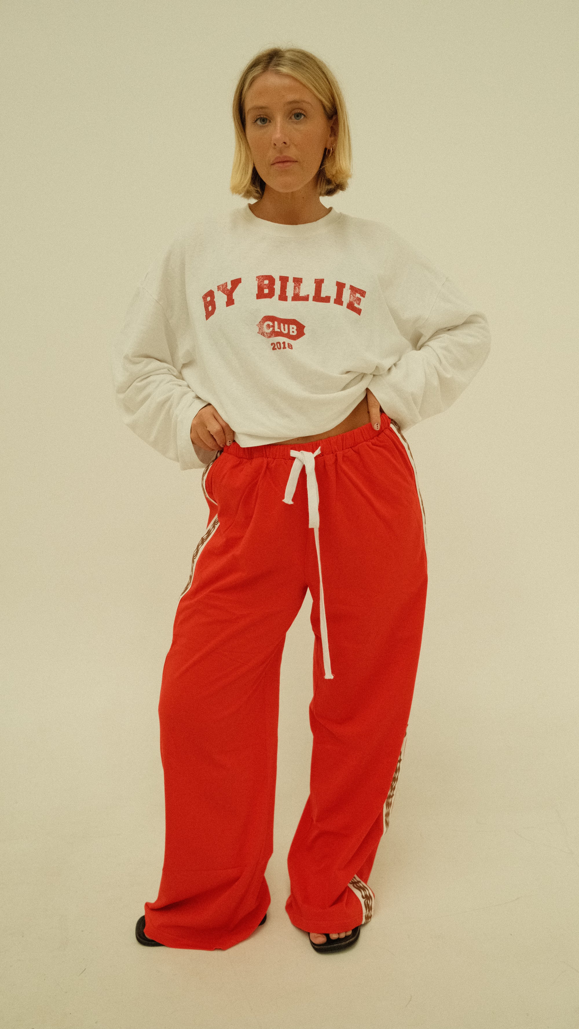 Everyday BB pants - red