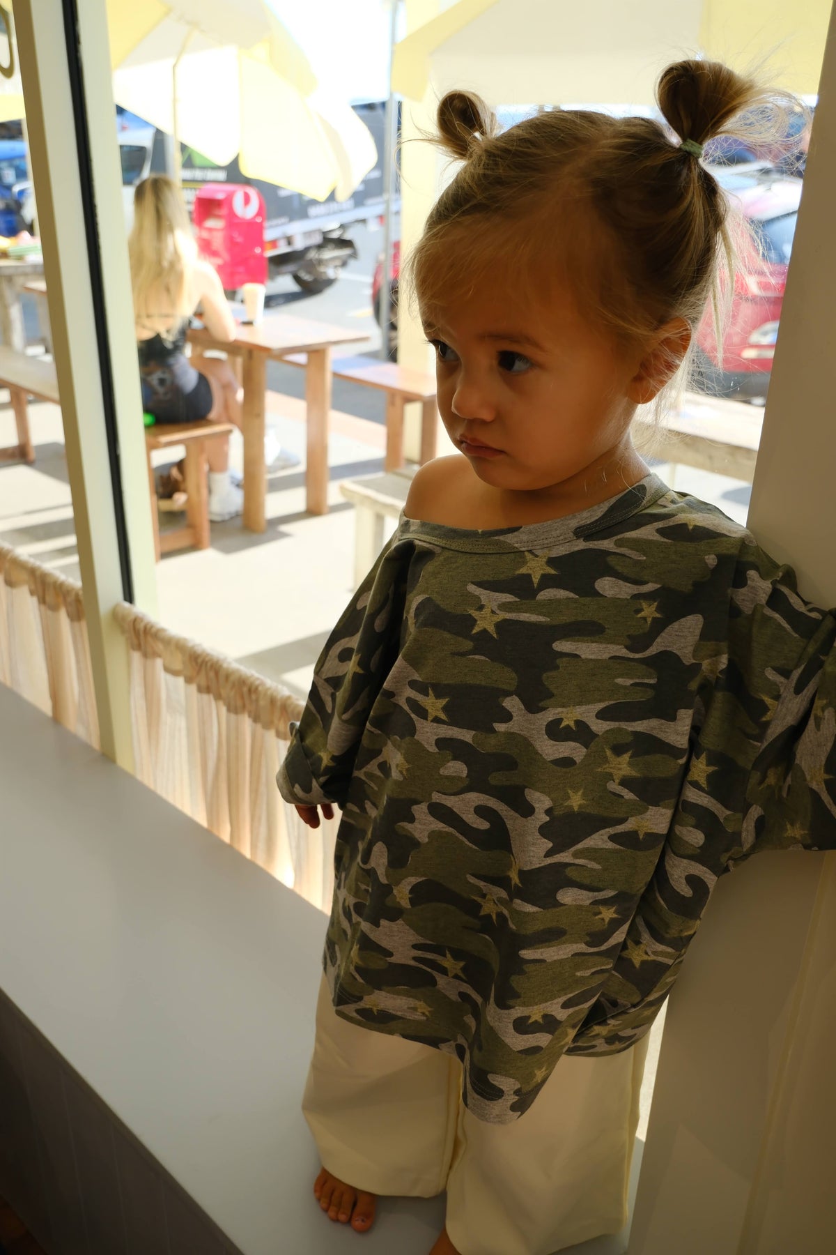*pre-order* Kids tee - camo star