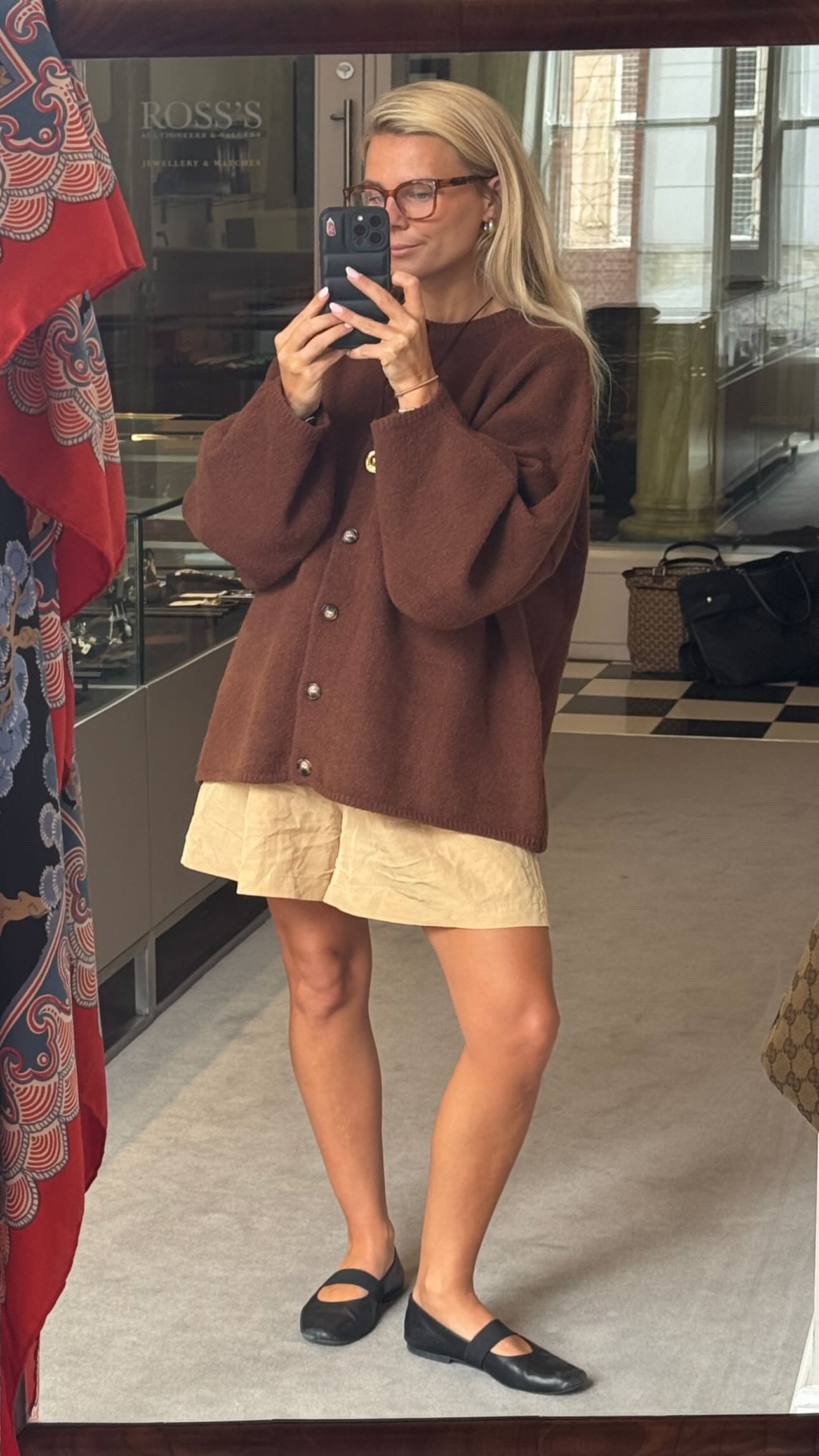 Sienna knit cardigan - chocolate