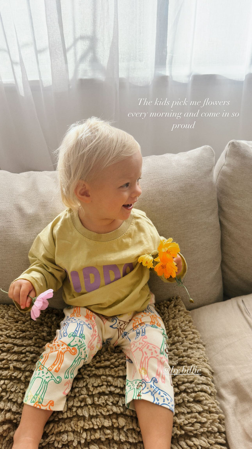 KIDDO long sleeve tee - apple