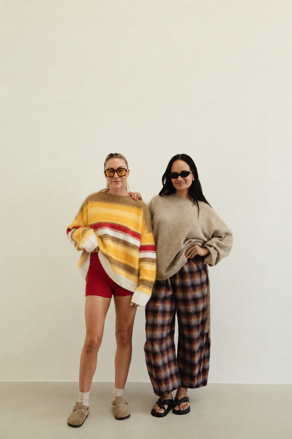 Isabel knit - autumn stripe