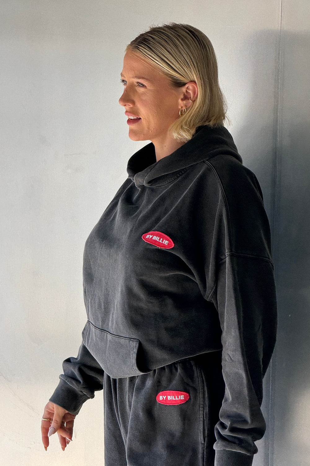 Essential hoodie - charcoal