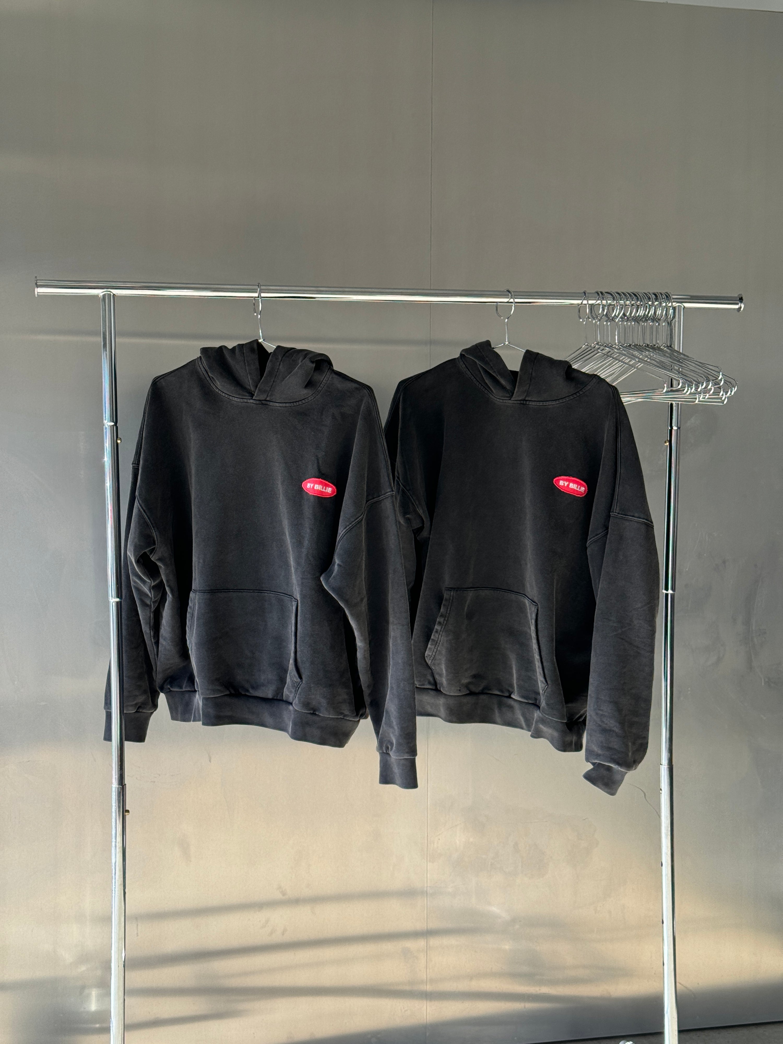 Essential hoodie - charcoal