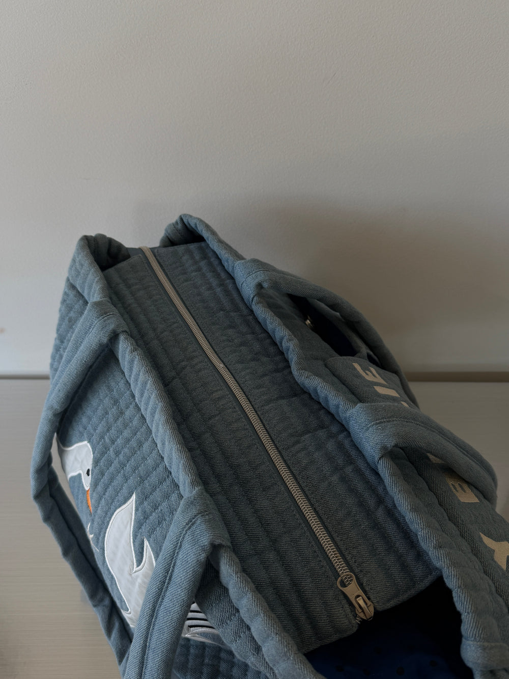 The By Billie baby bag - denim