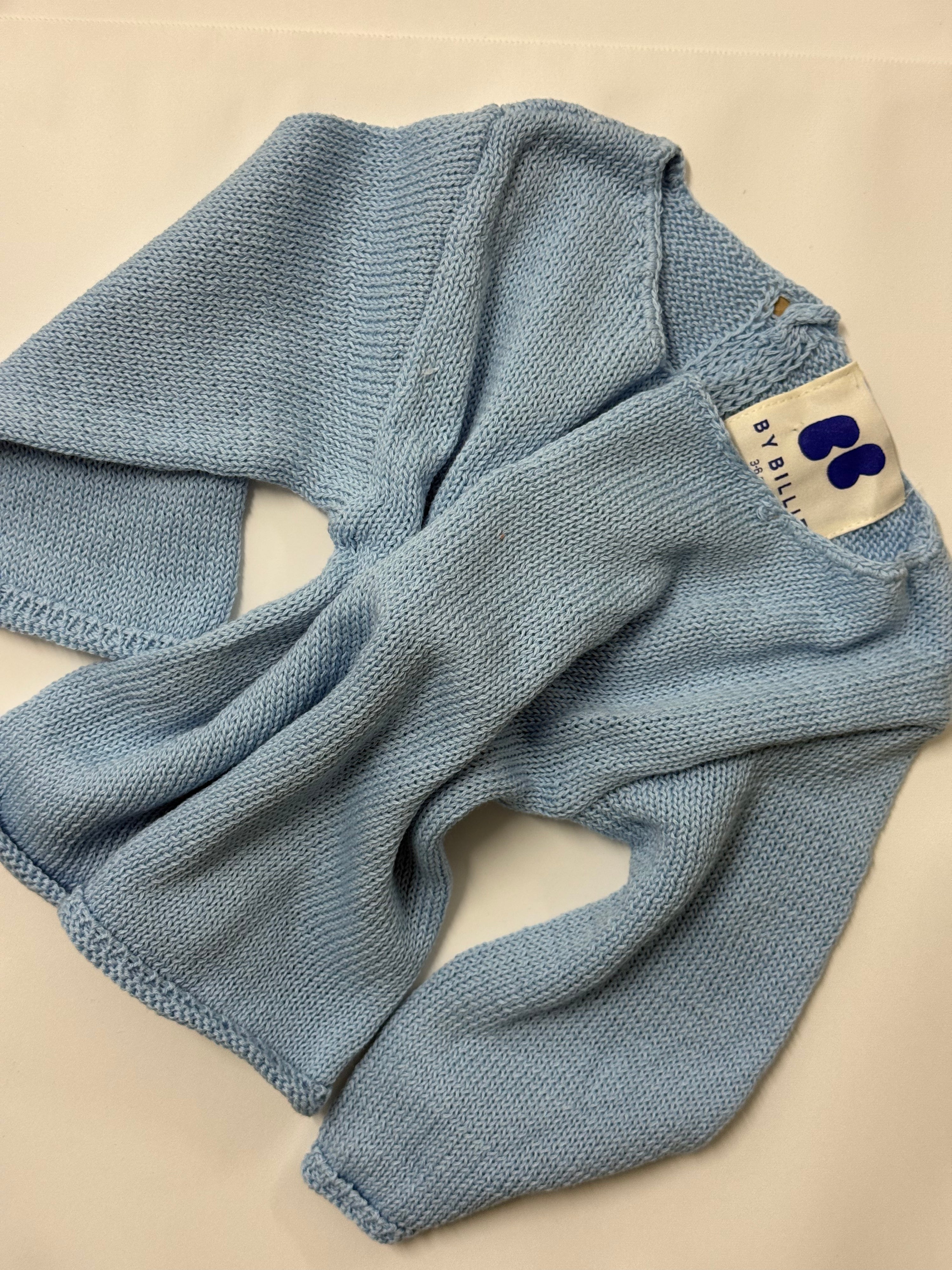 Frankie knit pullover - cornflower blue
