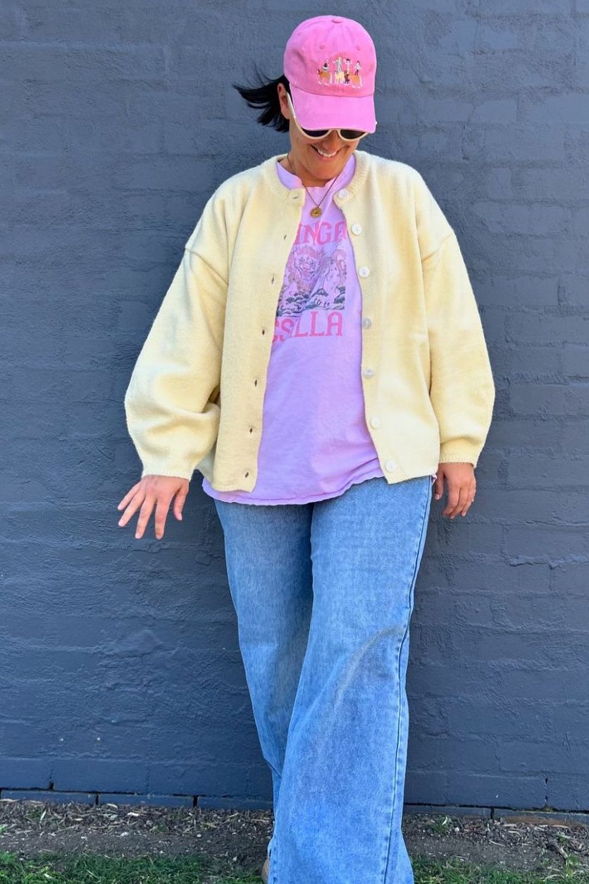 Sienna knit cardigan - butter