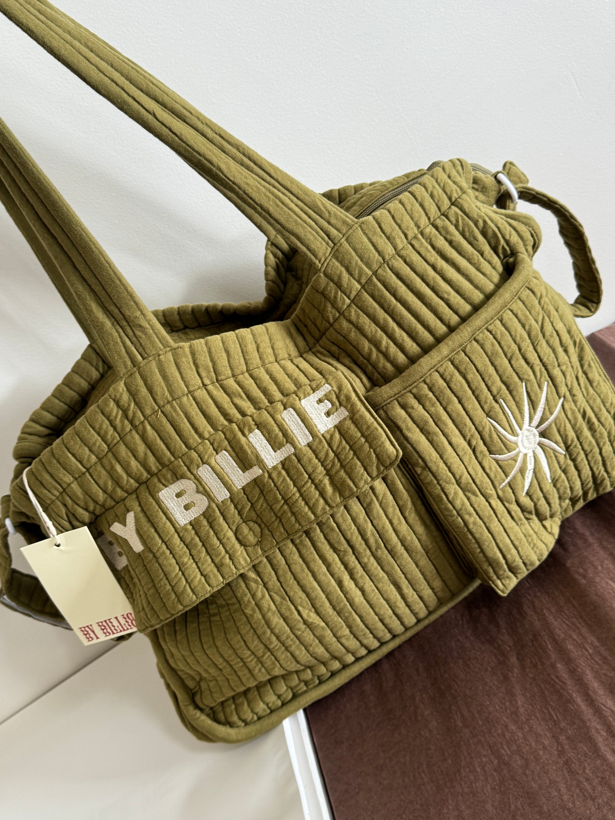 The By Billie baby bag - olive
