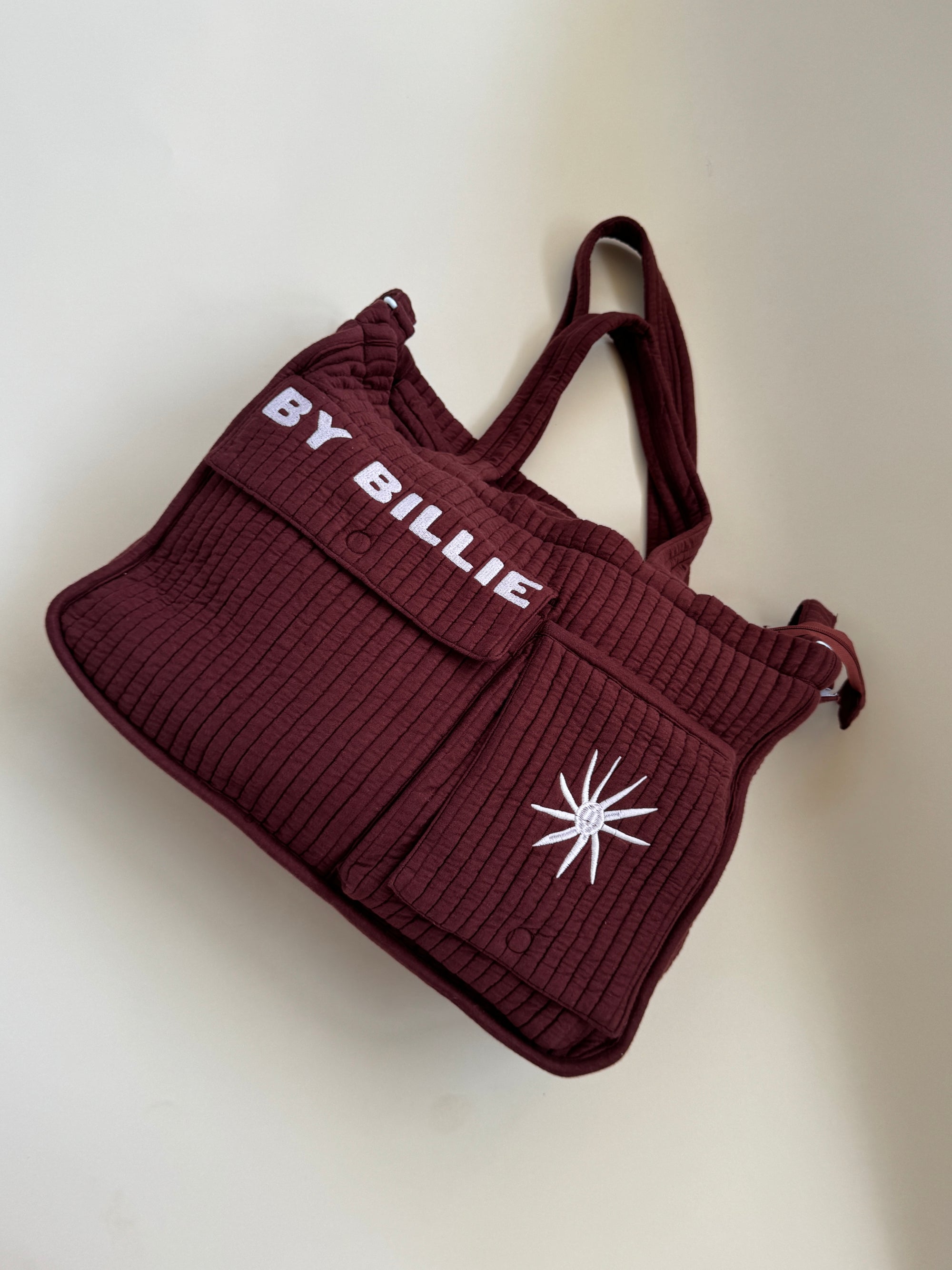 The By Billie baby bag - bordeaux