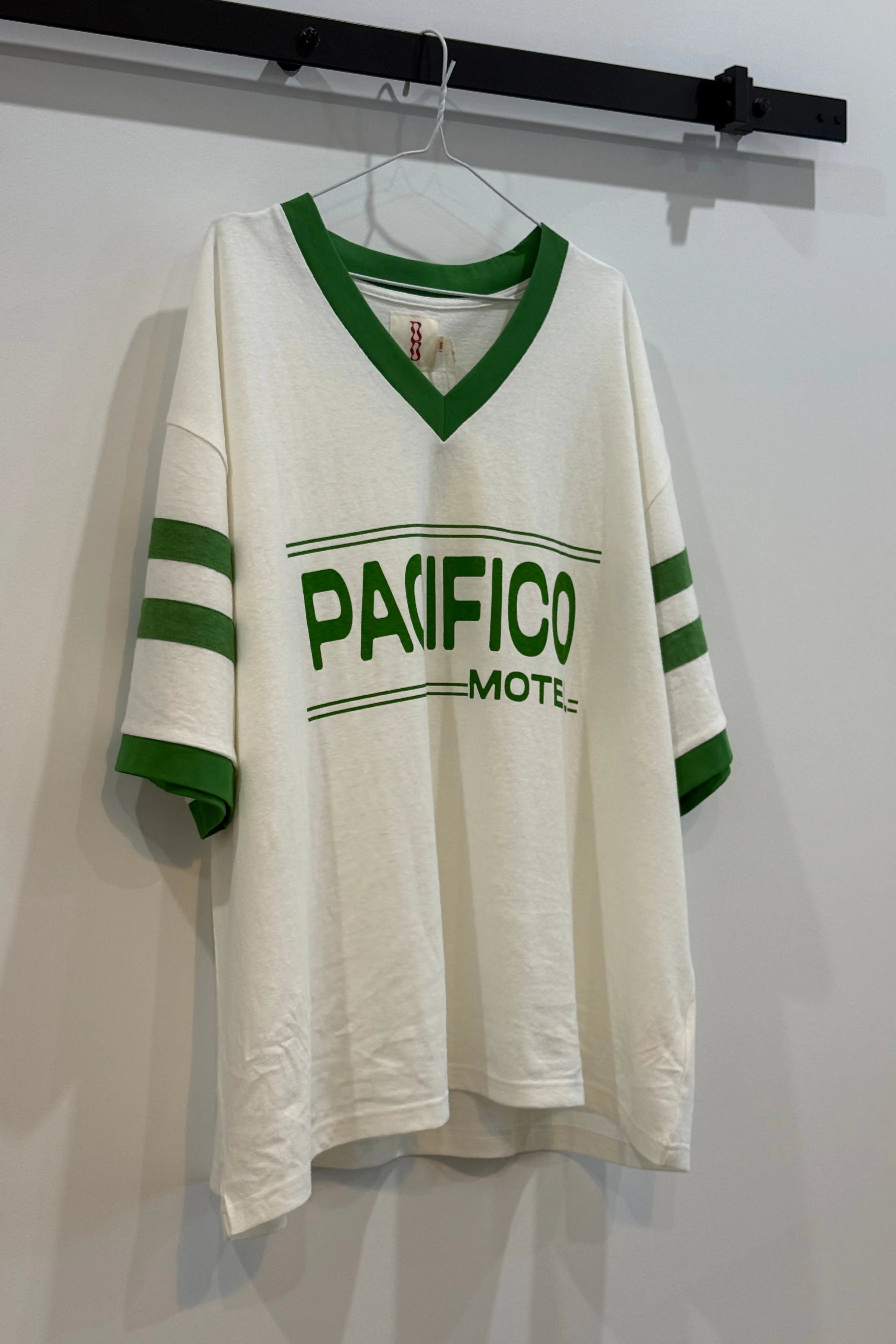 Vintage hemp/cotton tee - pacifico green