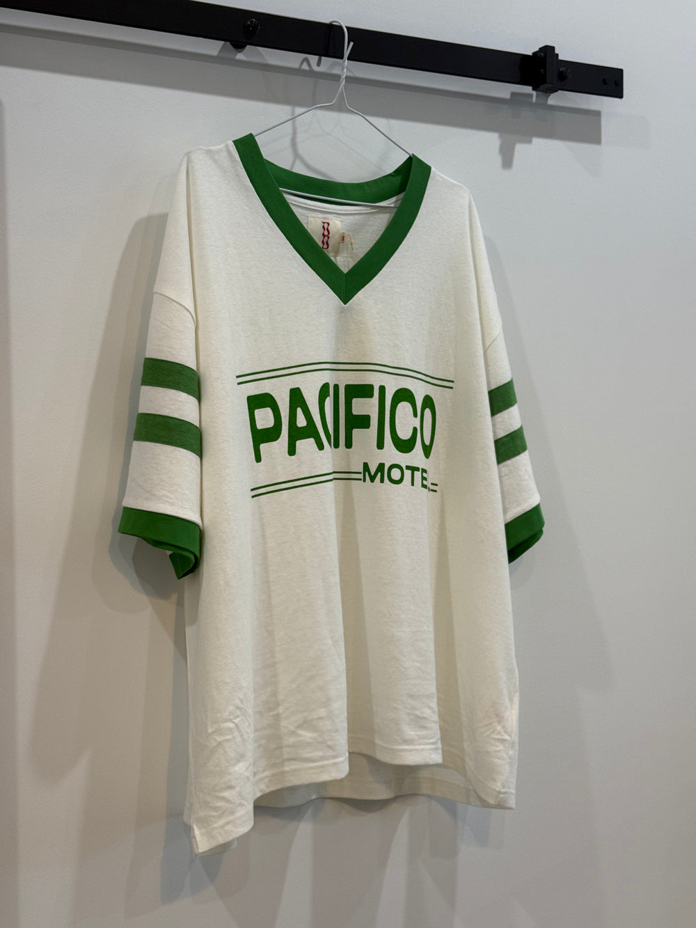 Vintage hemp/cotton tee - pacifico green