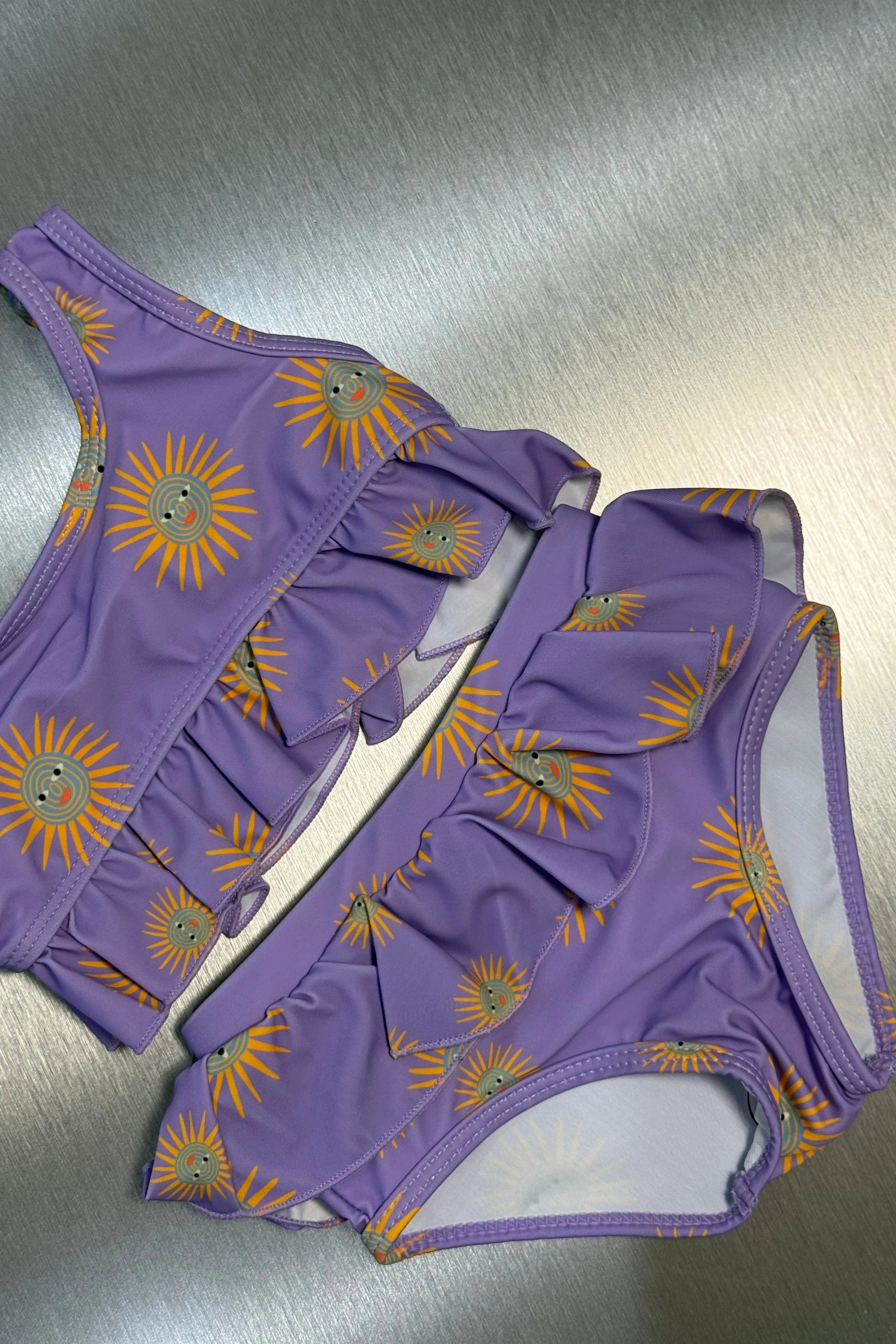 Mini bikini - purple sunshine
