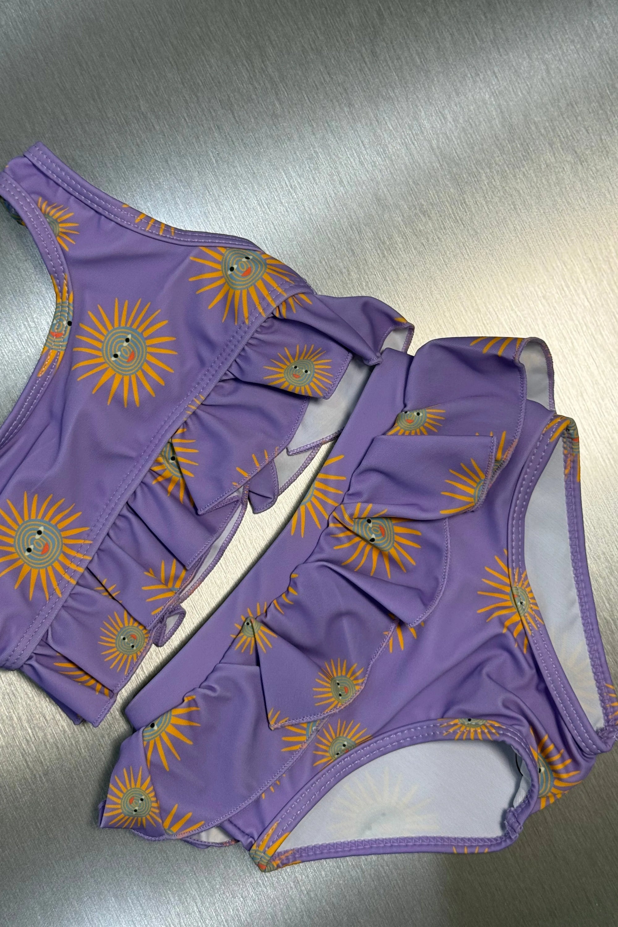 Mini bikini - purple sunshine