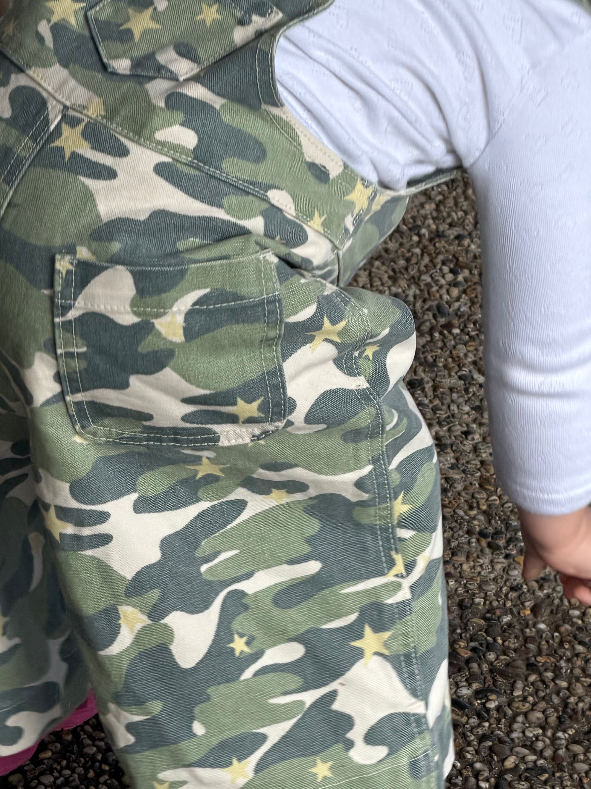 Overalls - camo star