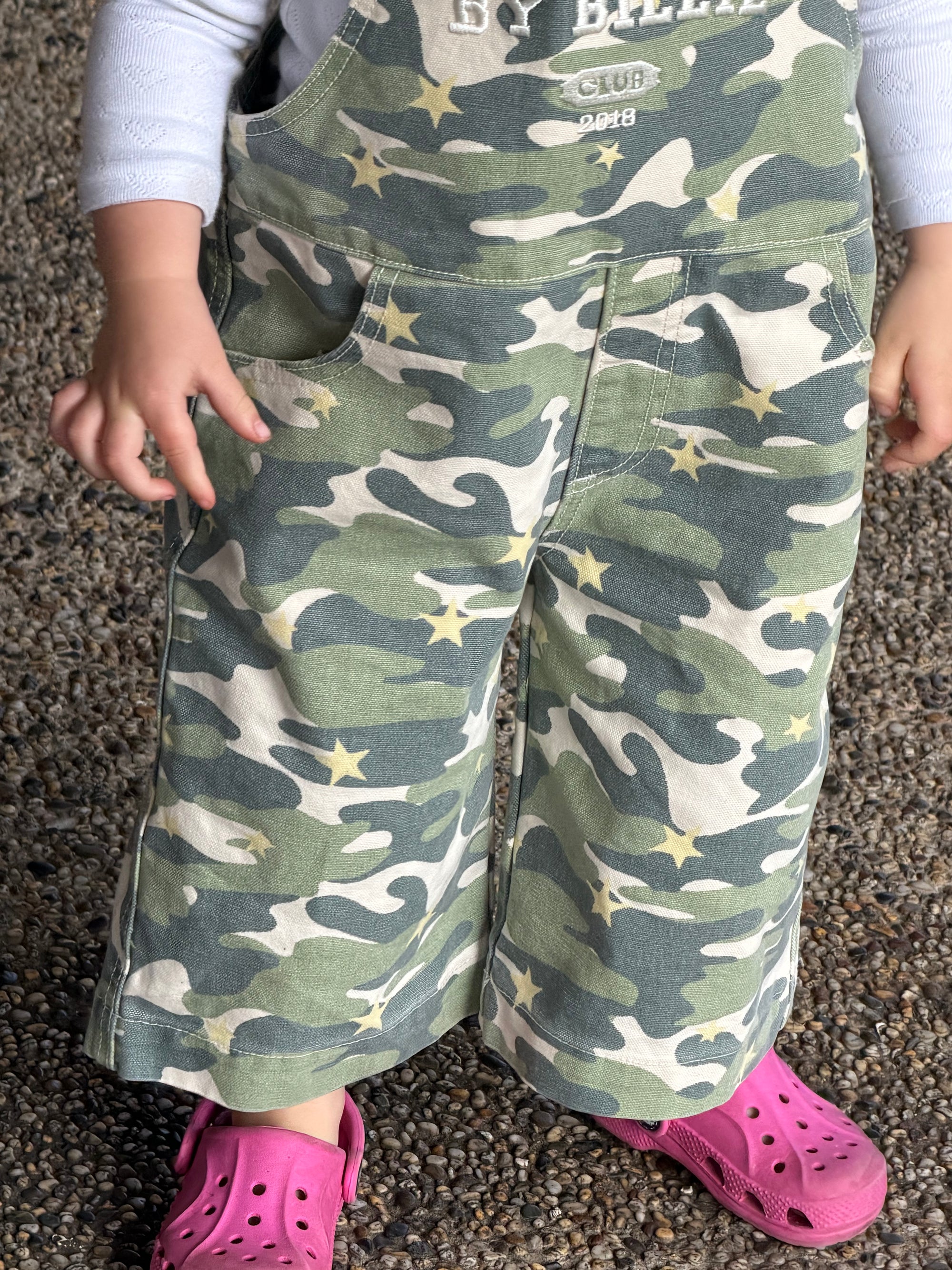 Overalls - camo star